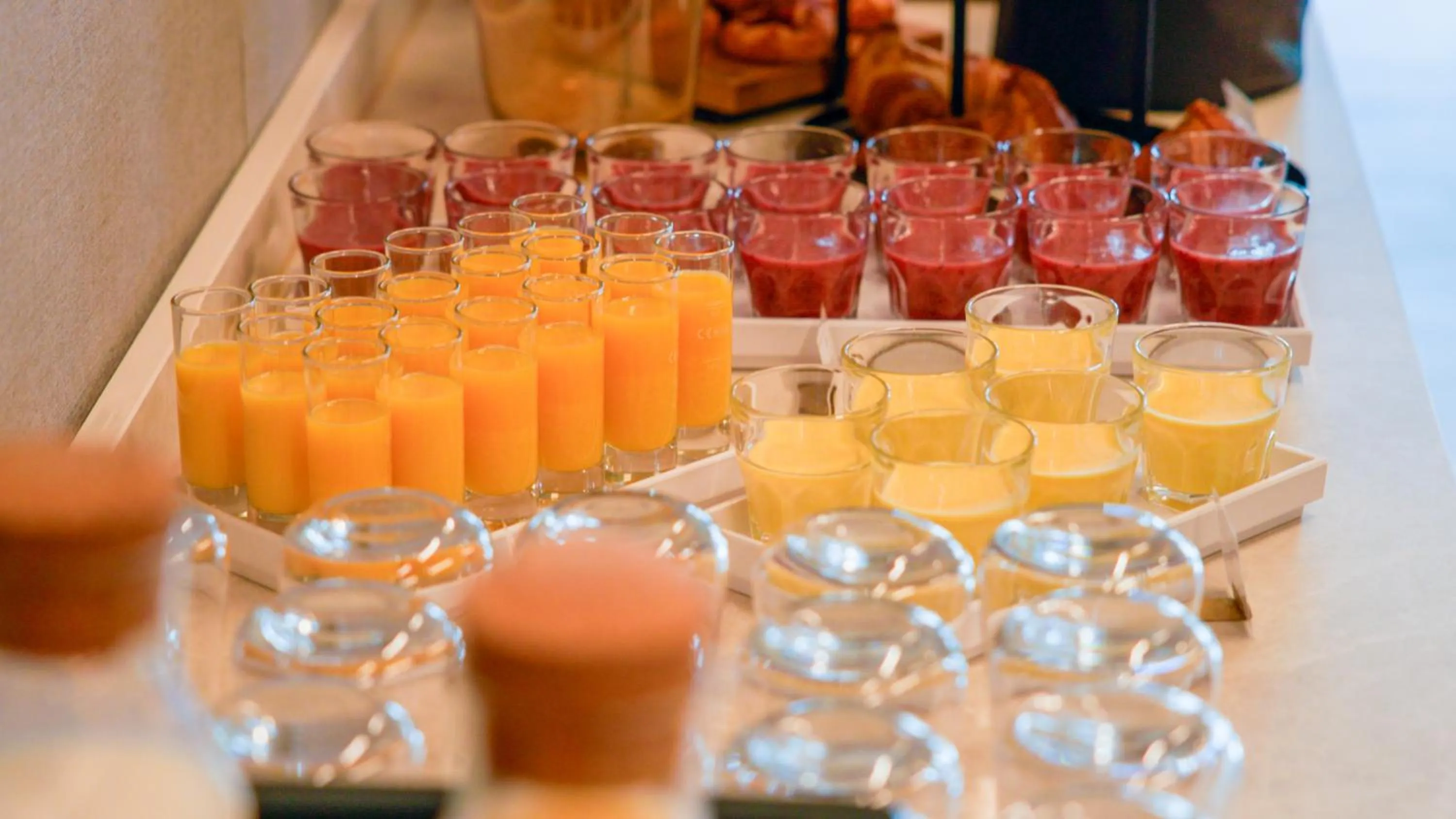 Buffet breakfast in Baltic Hideaways Beach Hotel Warnemünde