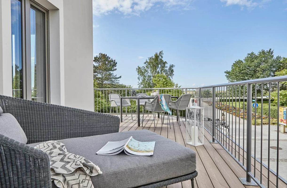 Balcony/Terrace in Baltic Hideaways Beach Hotel Warnemünde