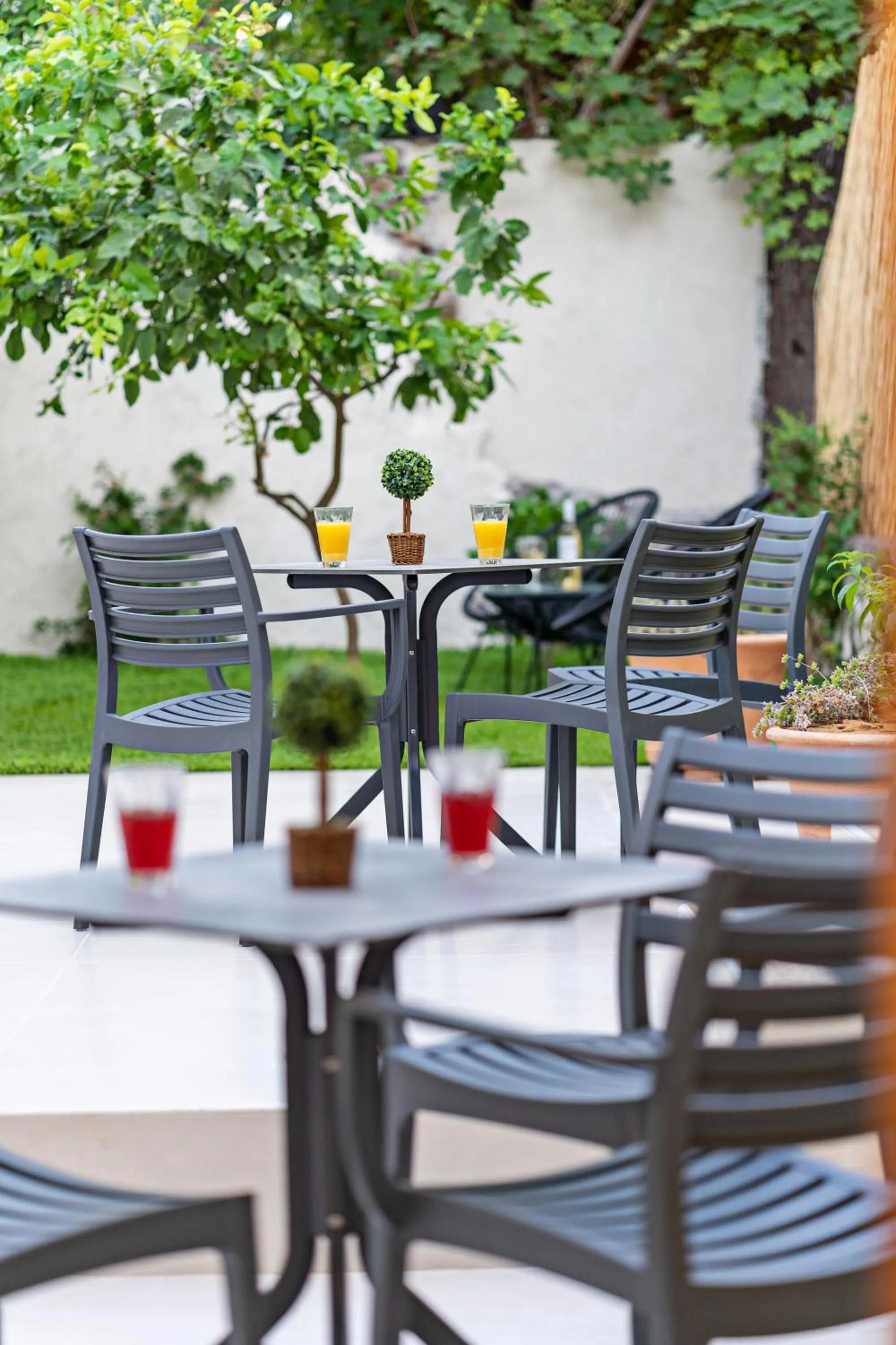 Balcony/Terrace in Erotokritos City Luxury Suites