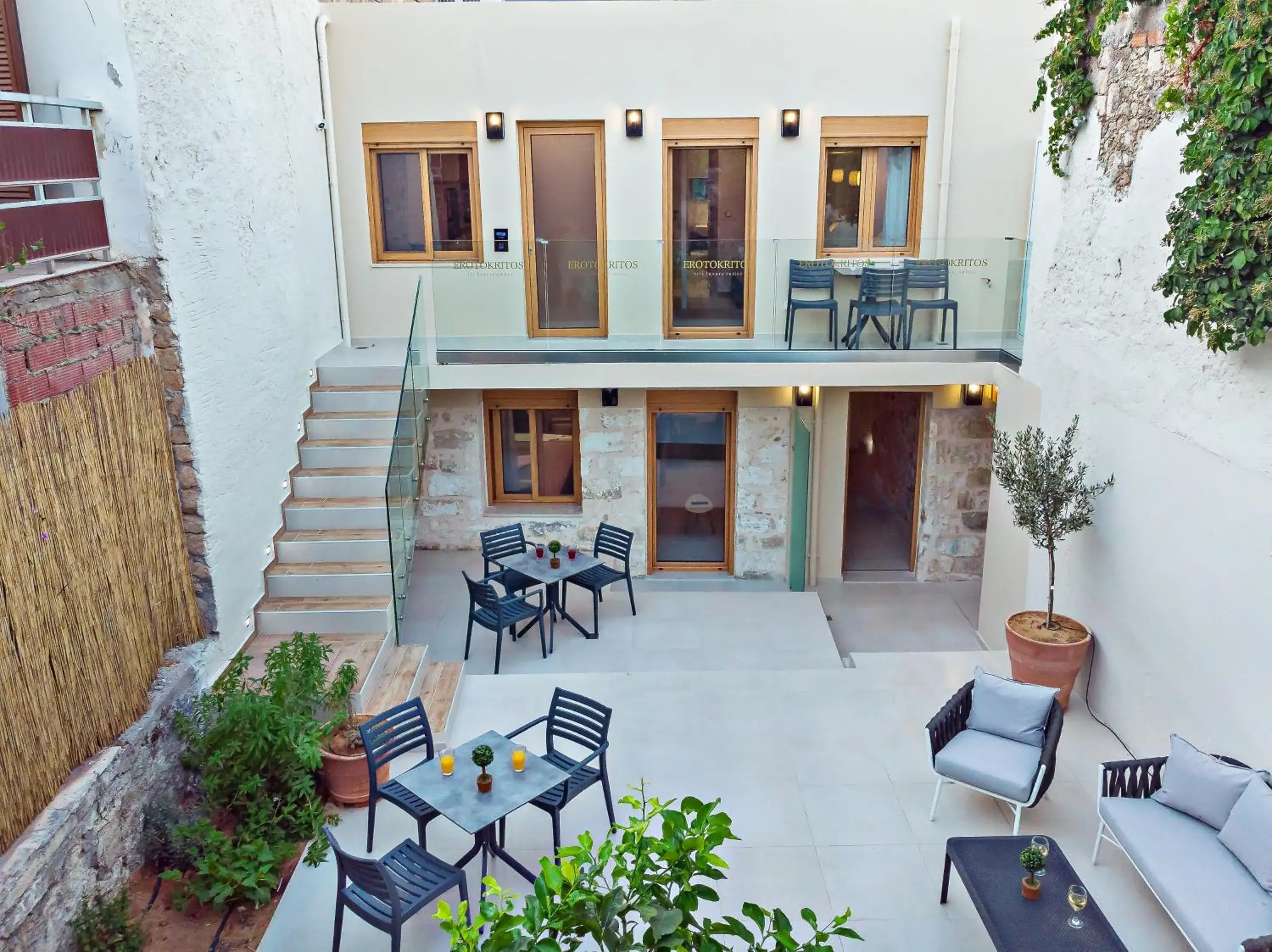 Bird's eye view in Erotokritos City Luxury Suites Bird's eye view in Erotokritos City Luxury Suites