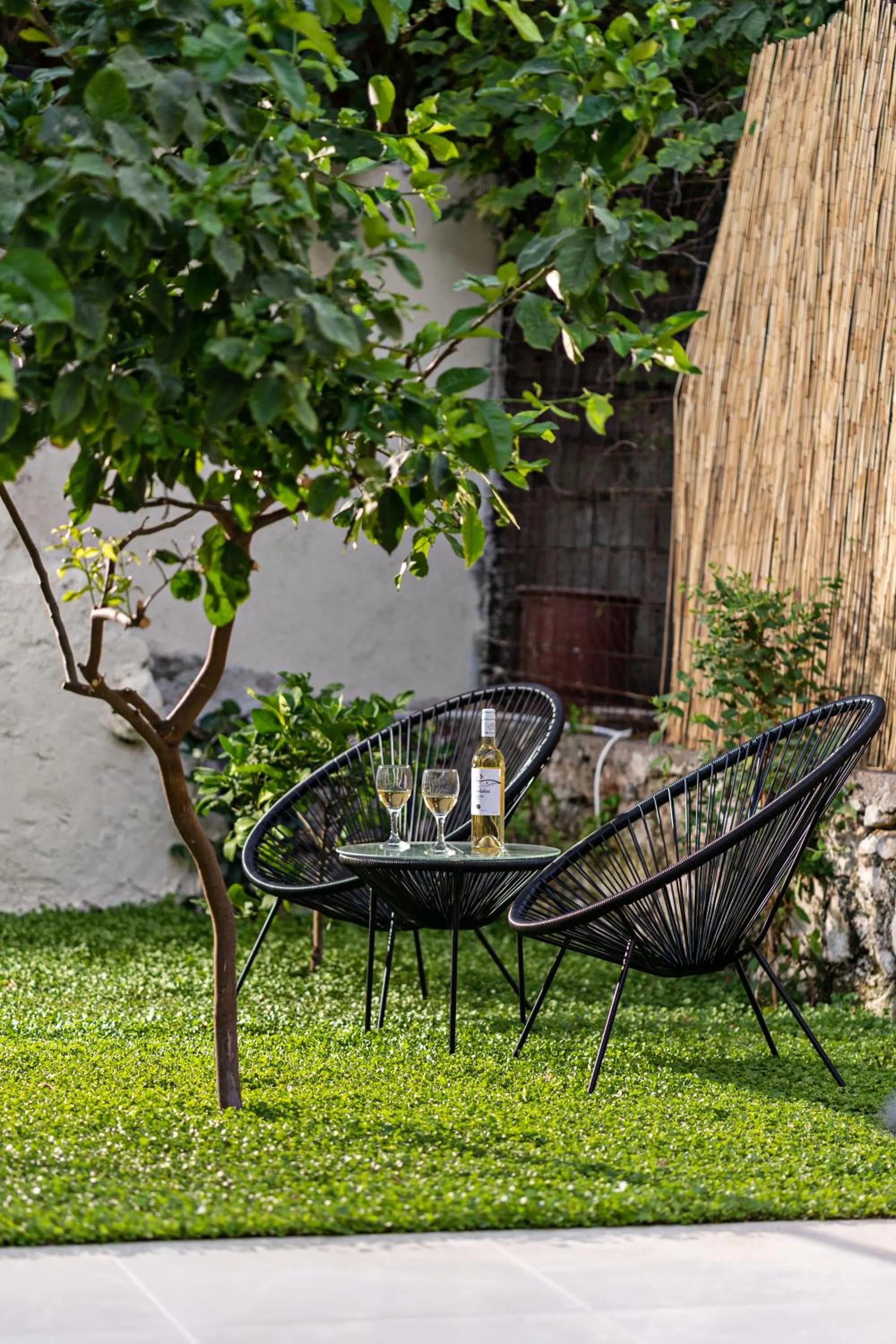 Patio in Erotokritos City Luxury Suites