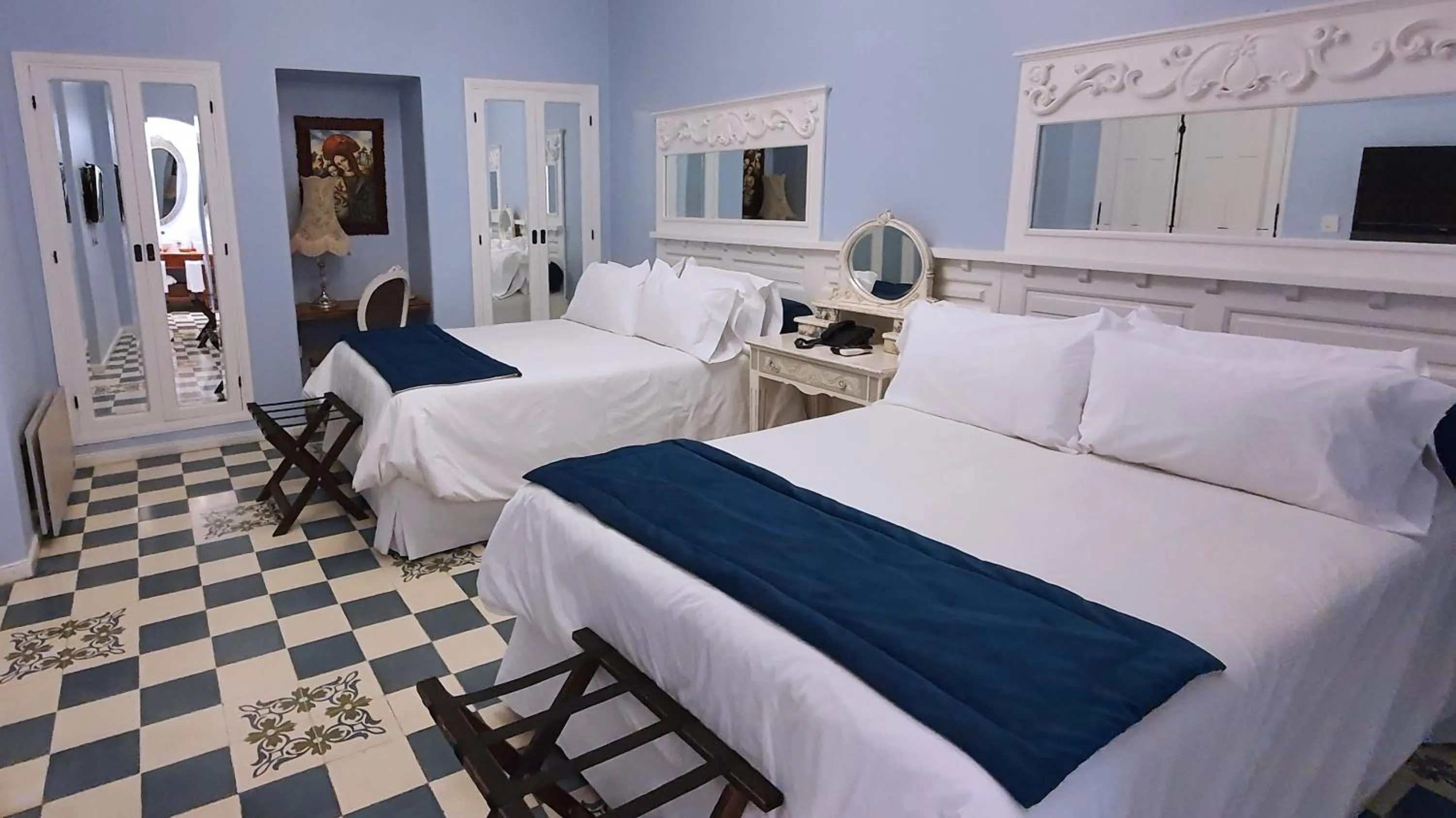 Bed in Villa Vicuña Salta Hotel Boutique