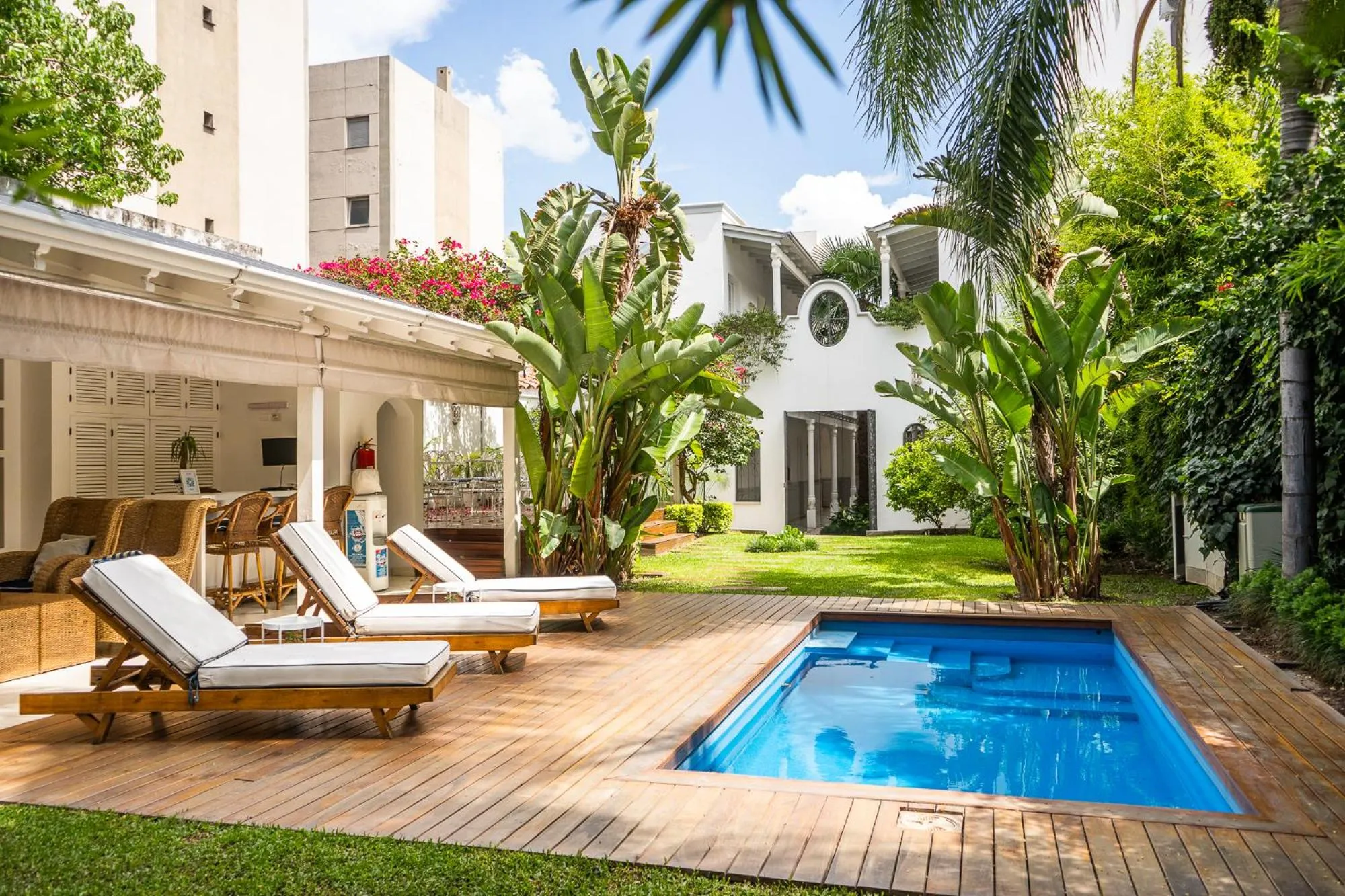 Swimming pool in Villa Vicuña Salta Hotel Boutique