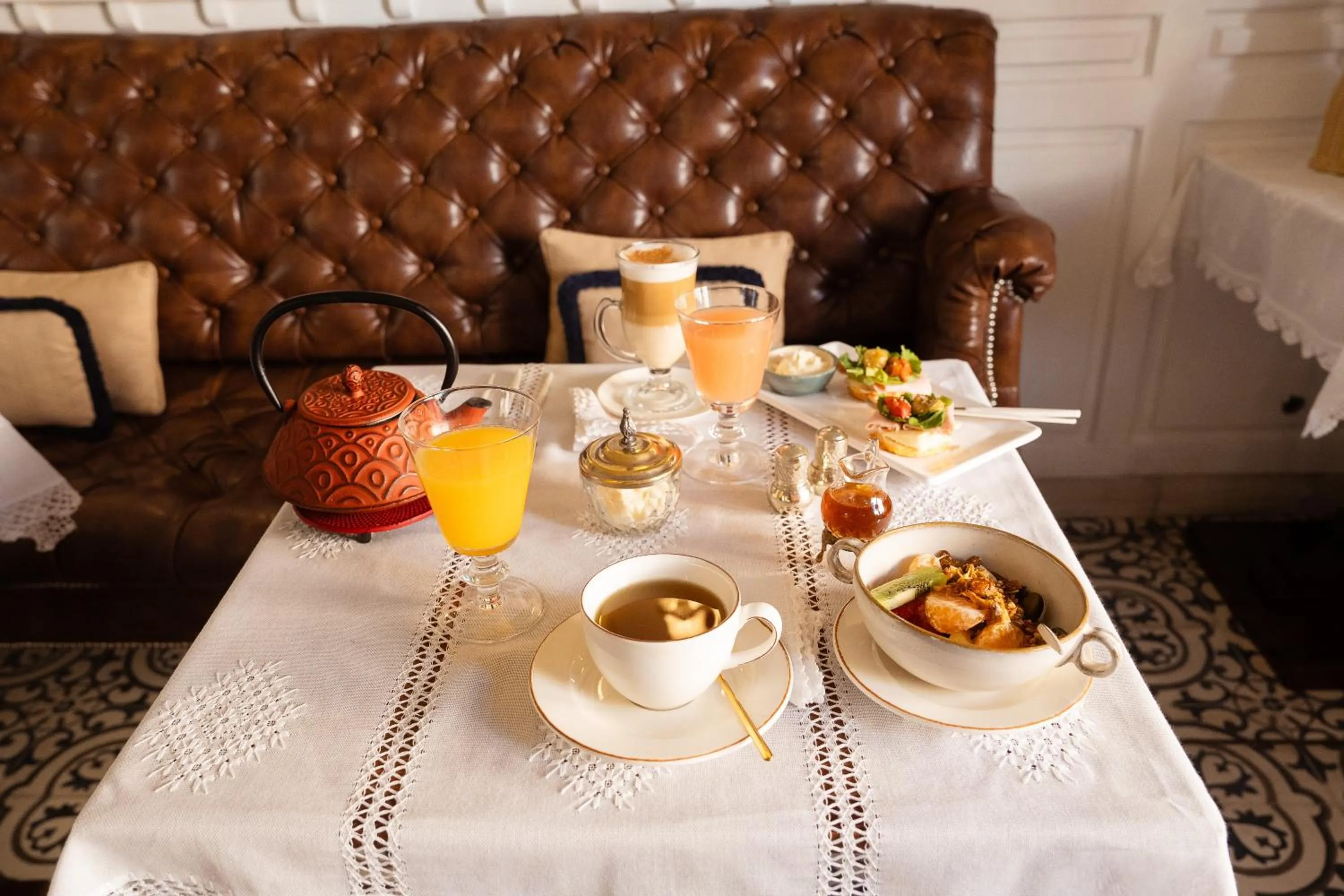 Breakfast in Villa Vicuña Salta Hotel Boutique