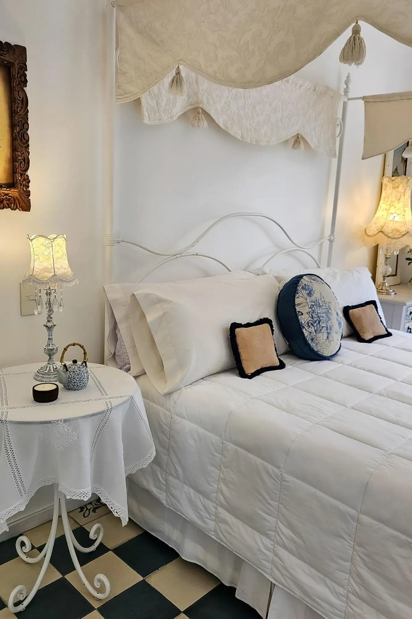 Bed in Villa Vicuña Salta Hotel Boutique