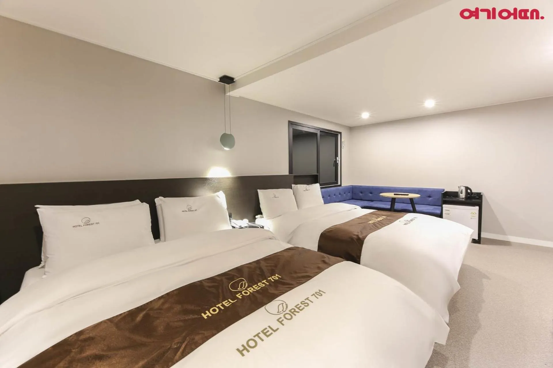 Bed in Forest 701 Hotel