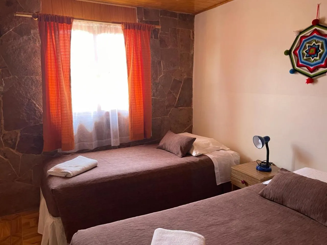 Bed in Hostal Desert
