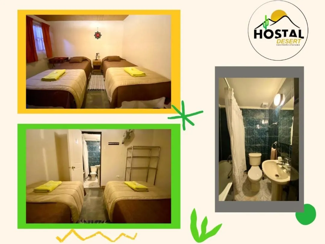 Bed in Hostal Desert