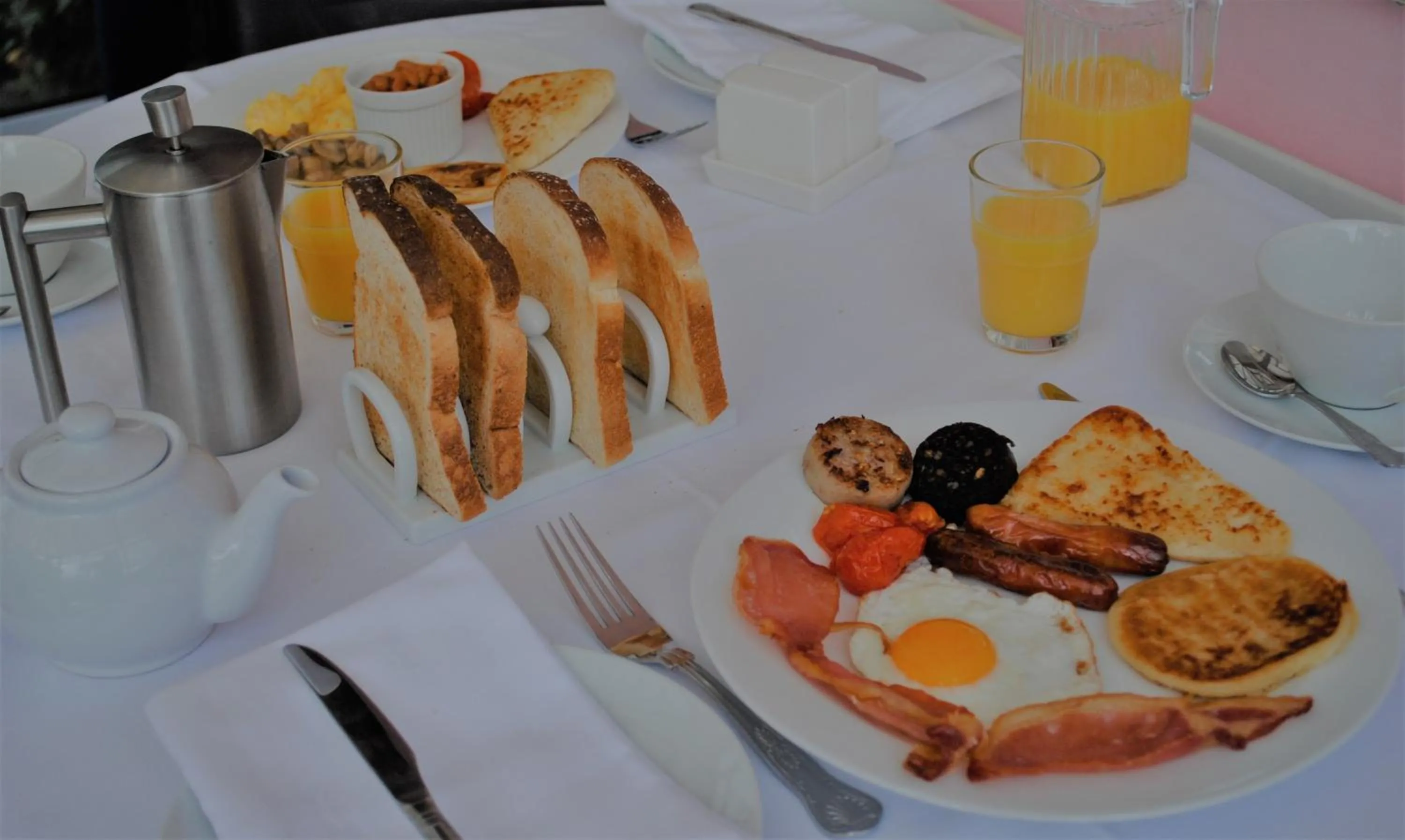 Food and drinks in The Sands B&B Rostrevor
