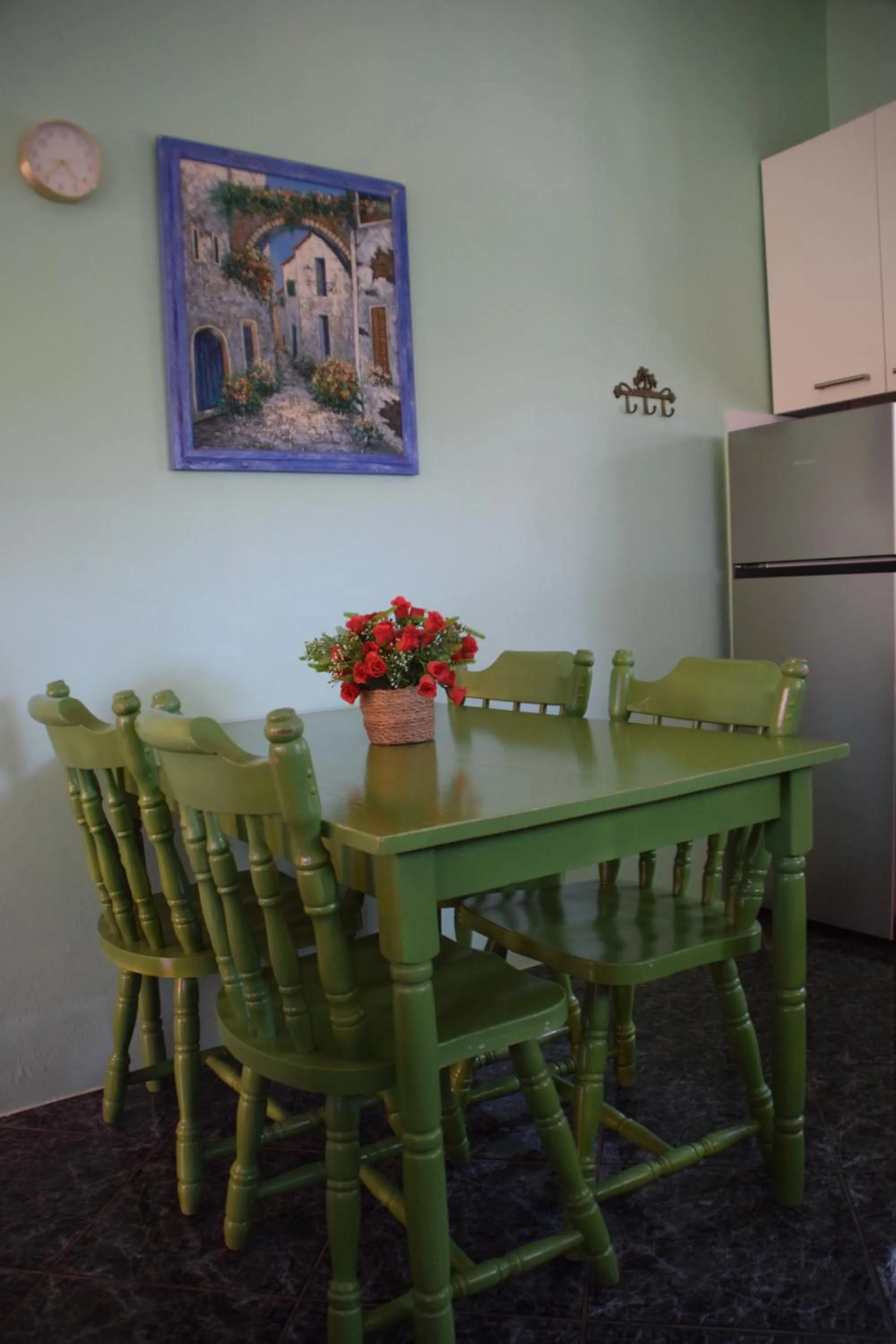 Dining area in La Felicidad Aruba