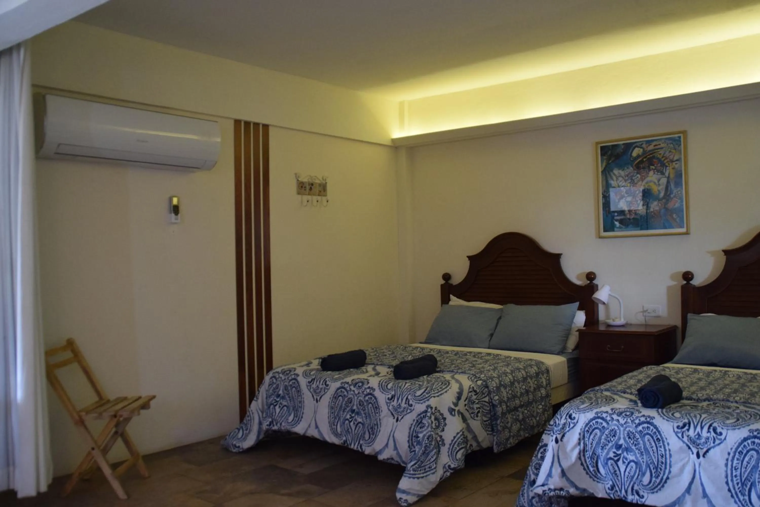 Bed in La Felicidad Aruba