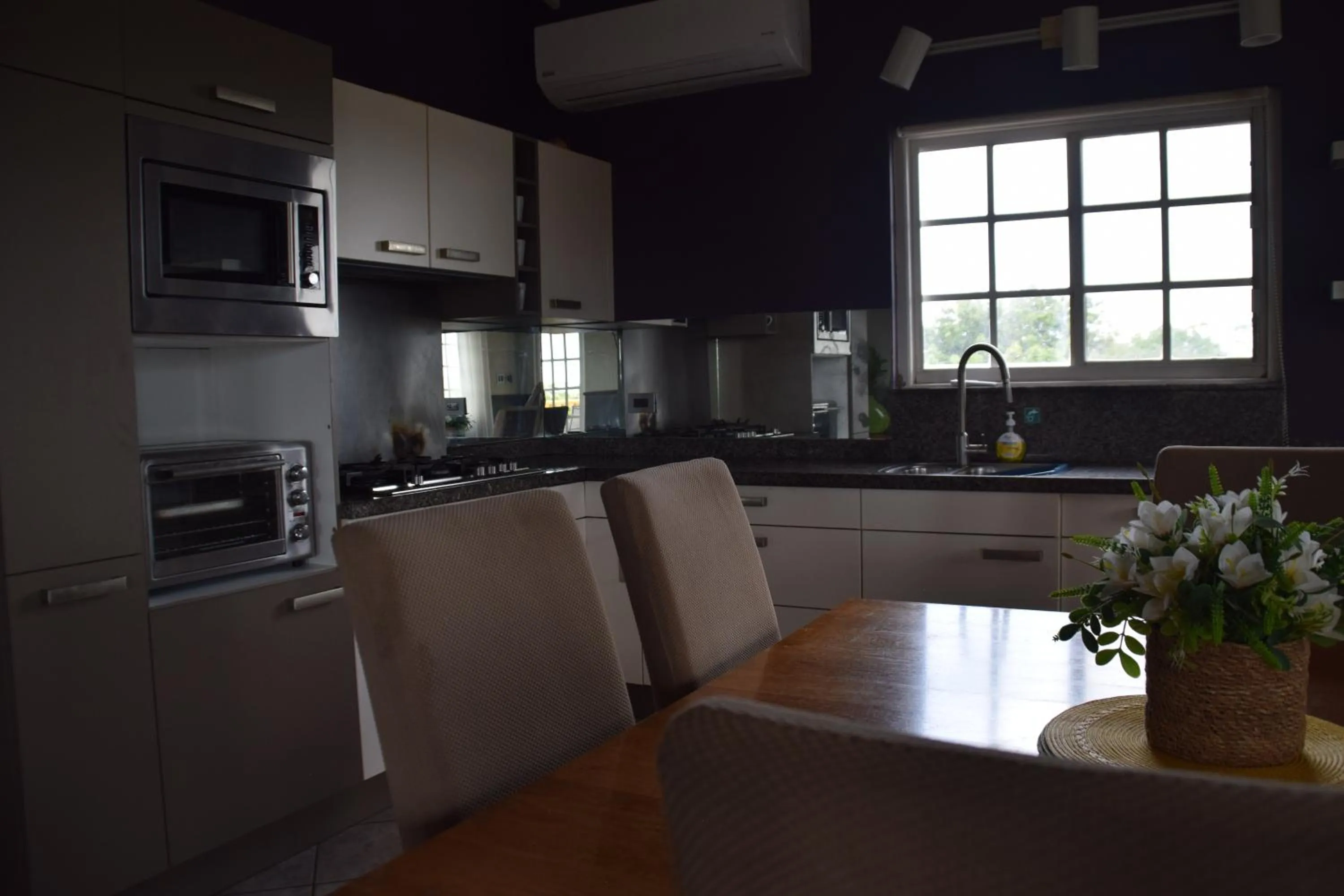 Kitchen or kitchenette in La Felicidad Aruba