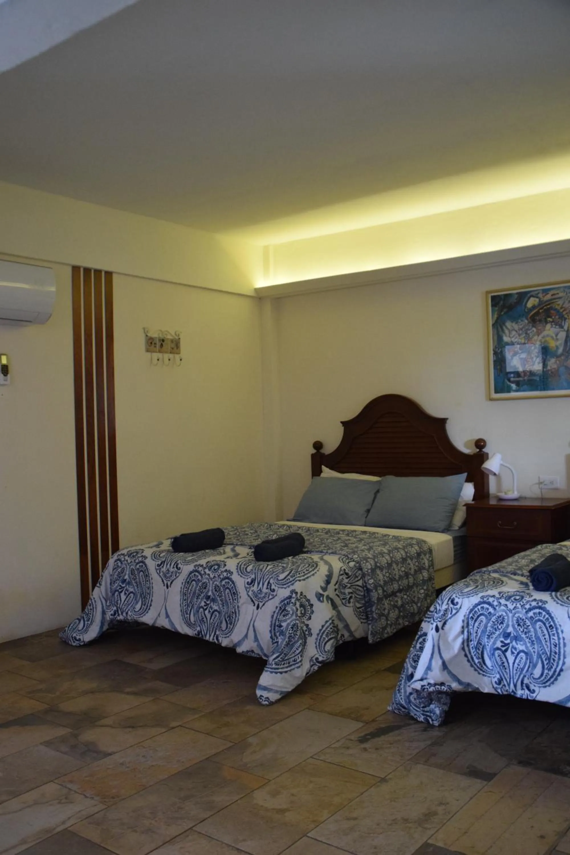 Bedroom, Bed in La Felicidad Aruba