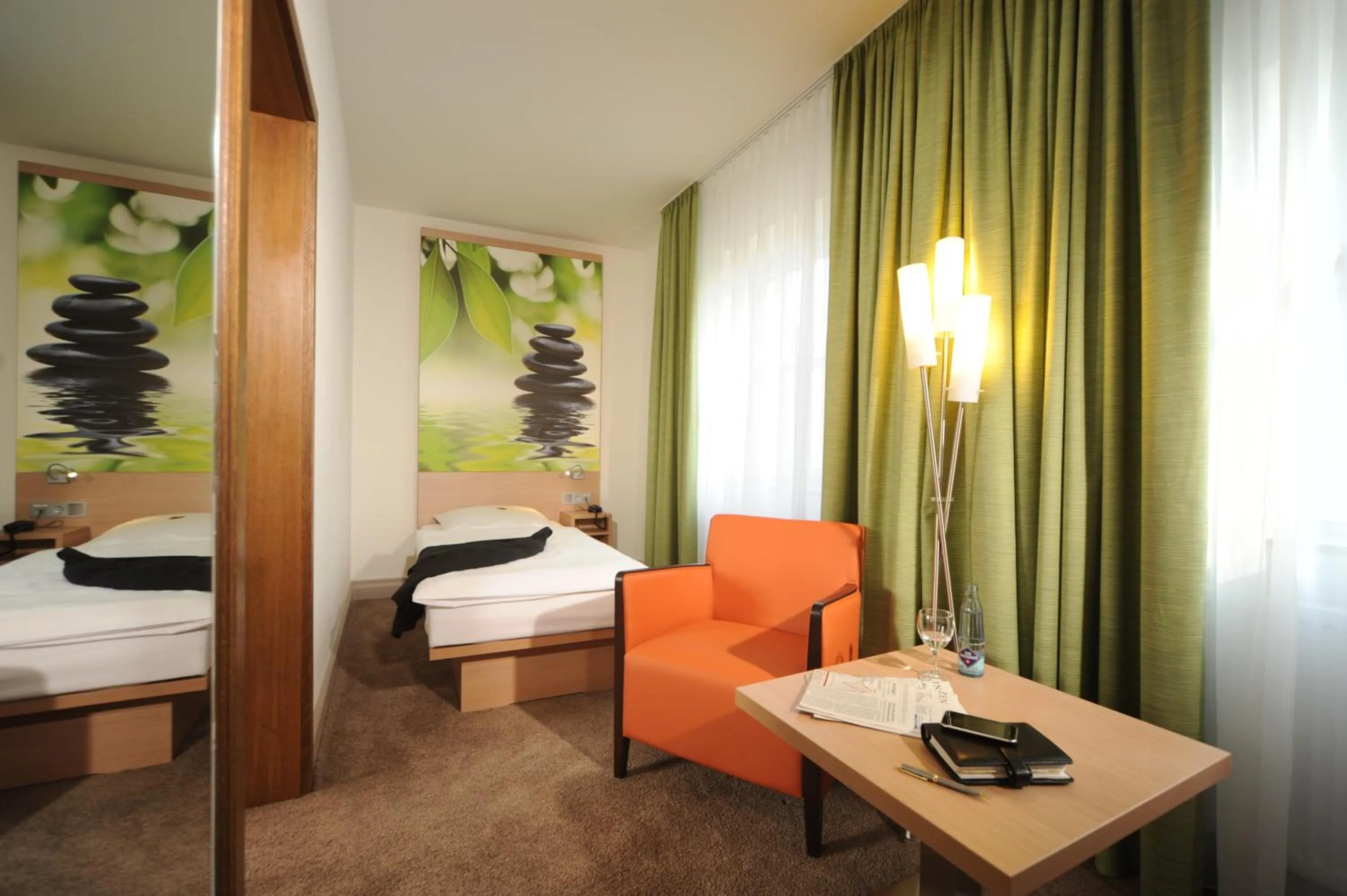 Bed in Hotel Ratskeller