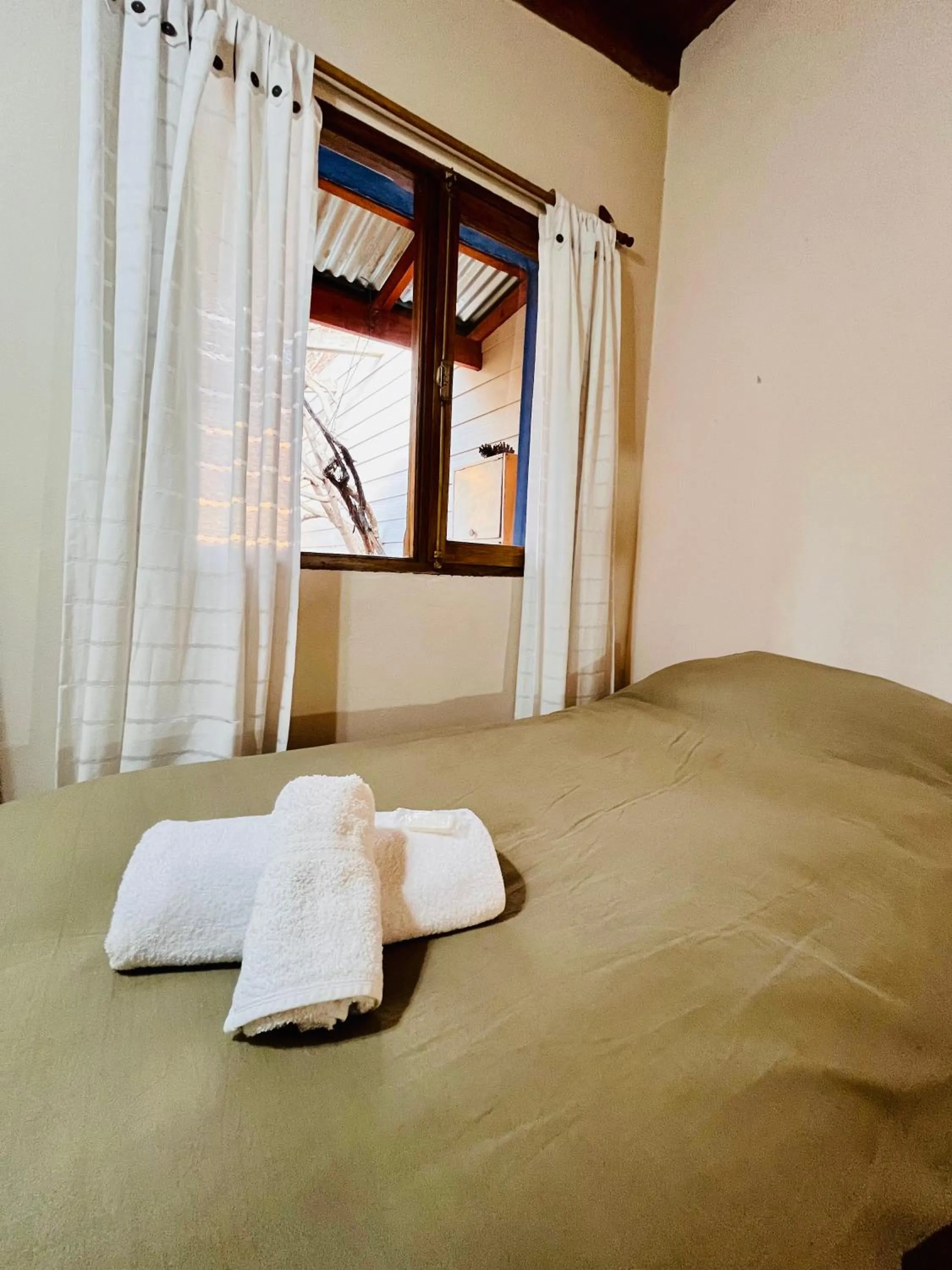 Bed in Hospedaje Flores del Sur