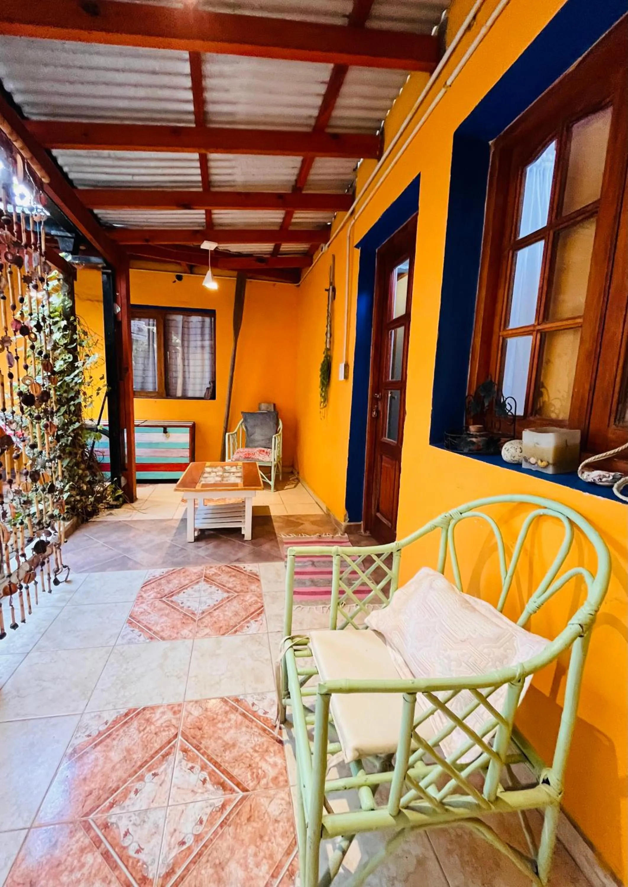 Patio in Hospedaje Flores del Sur