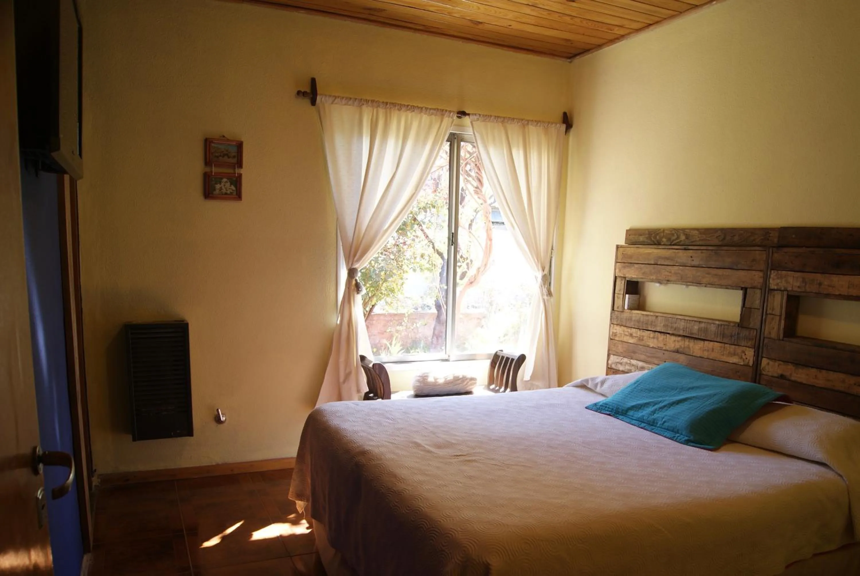 Bed in Hospedaje Flores del Sur