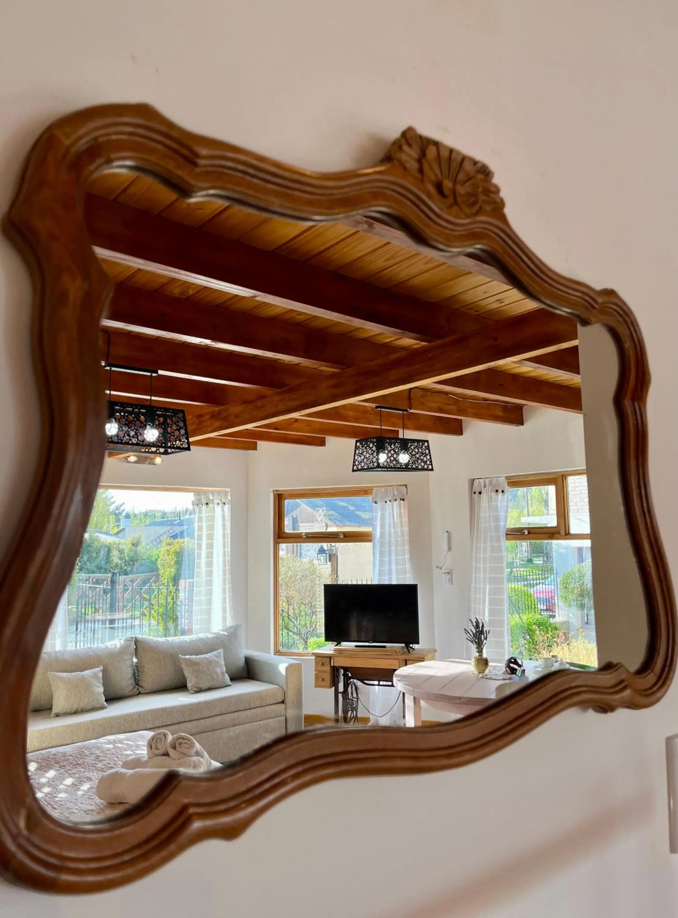 Living room in Hospedaje Flores del Sur