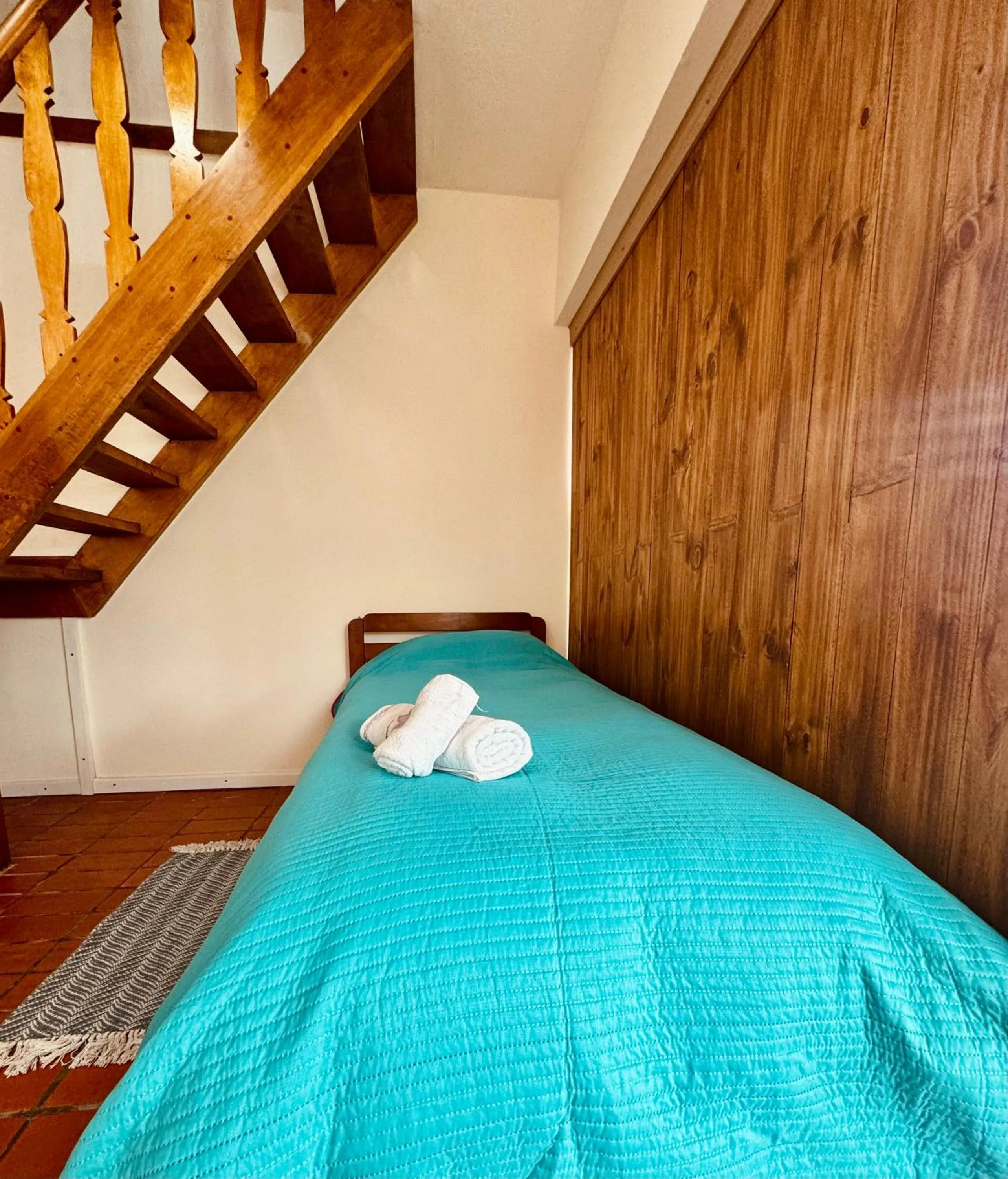 Bed in Hospedaje Flores del Sur