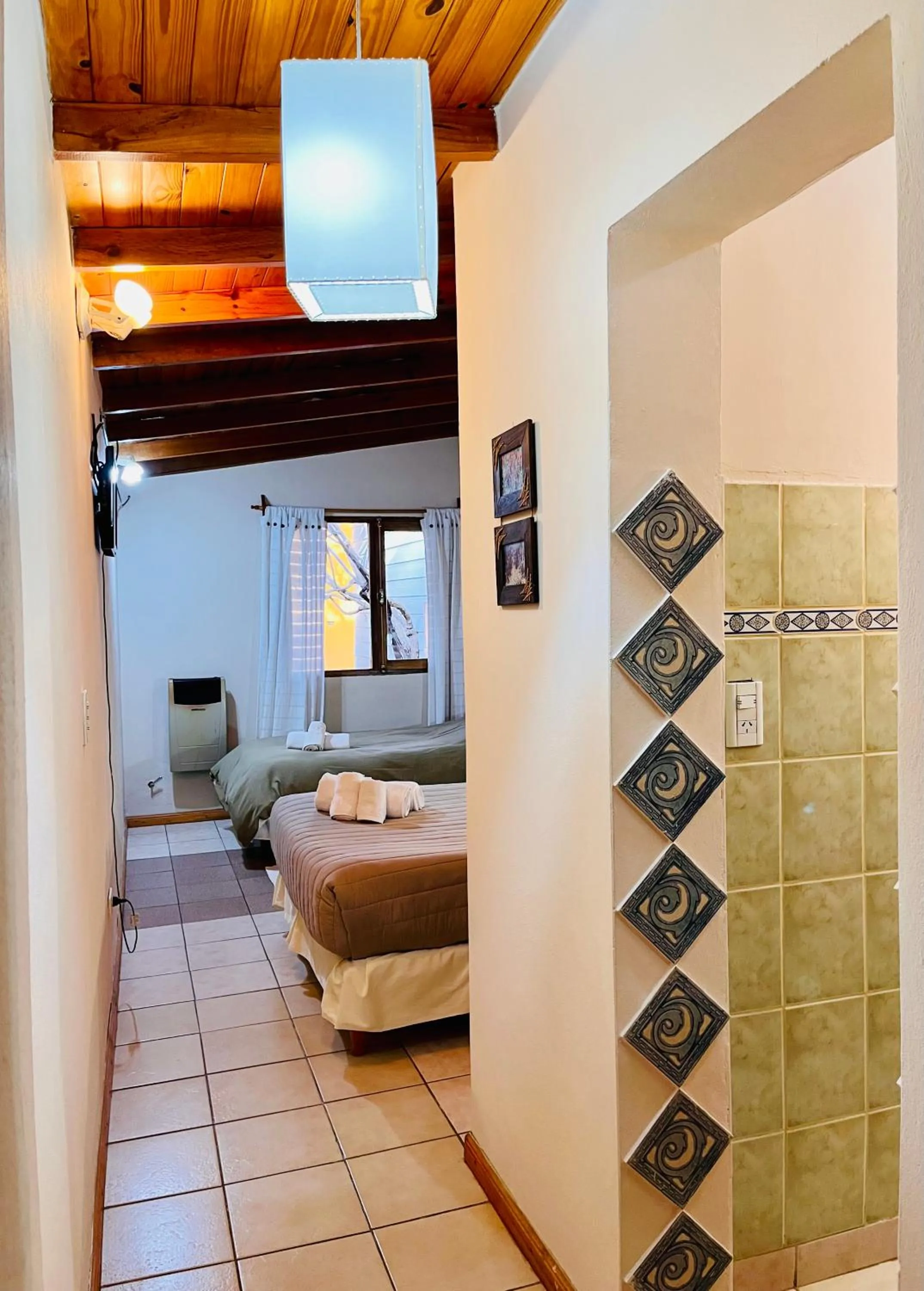 Photo of the whole room, Bed in Hospedaje Flores del Sur