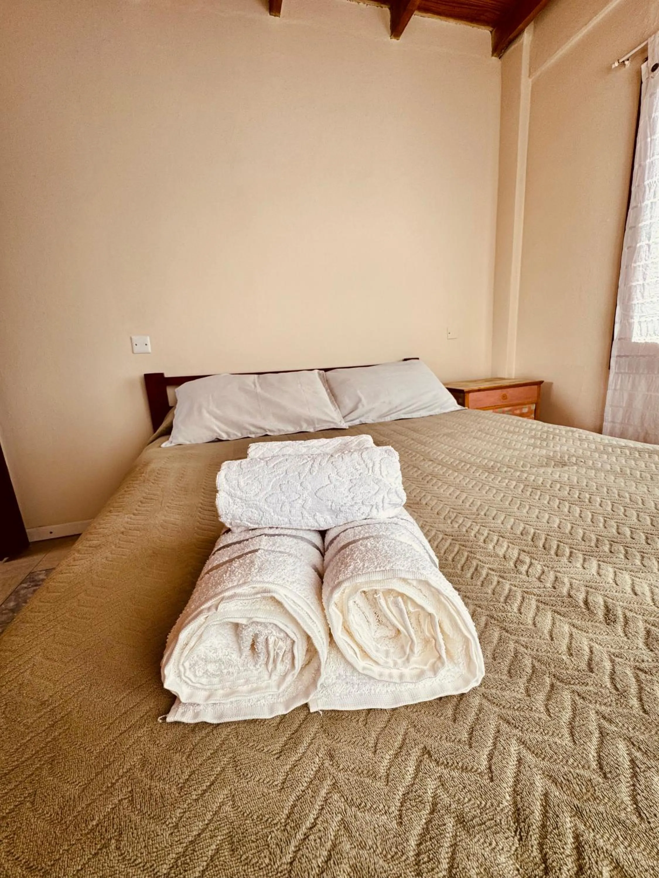 Bed in Hospedaje Flores del Sur