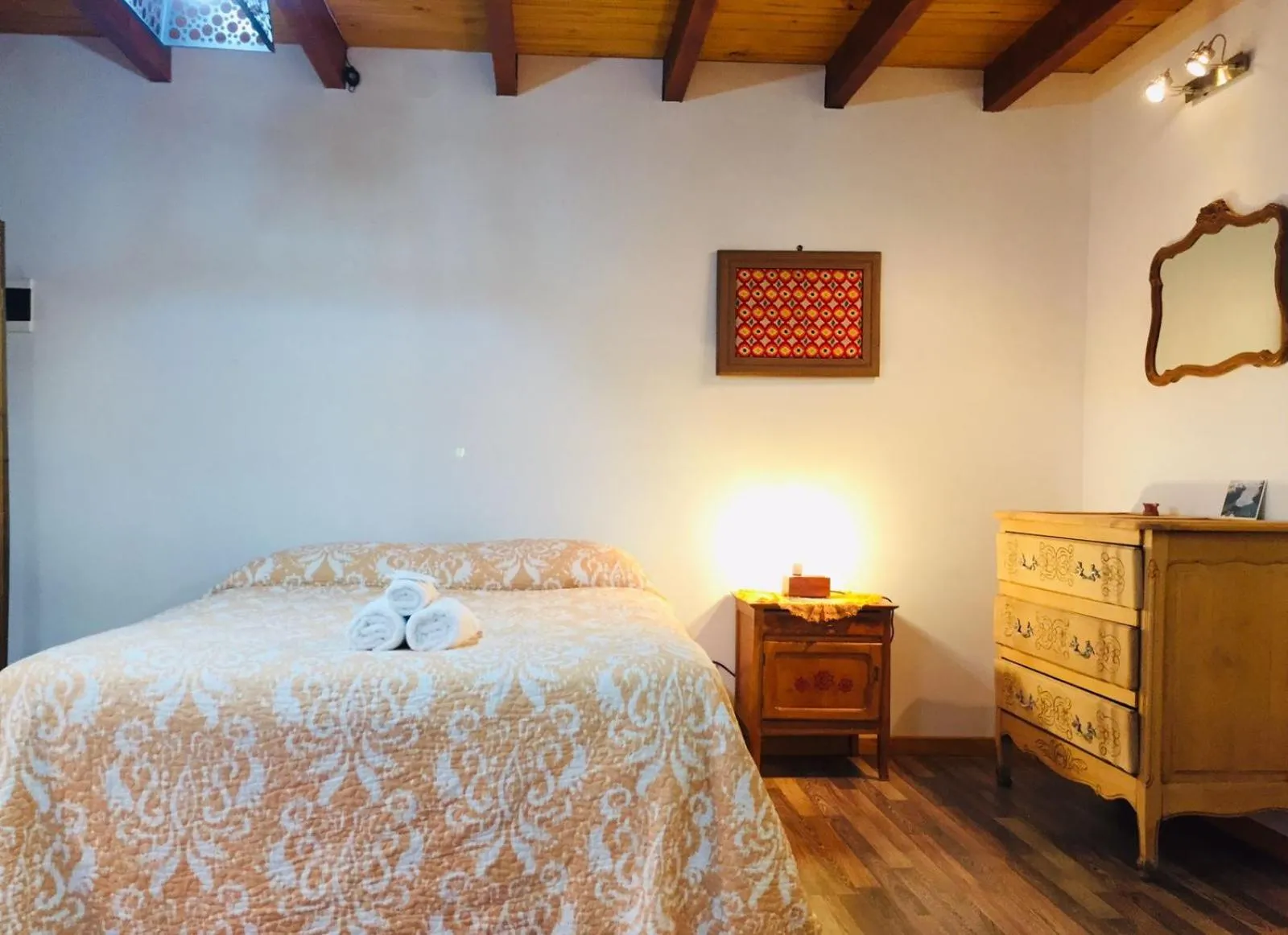 Bedroom, Bed in Hospedaje Flores del Sur