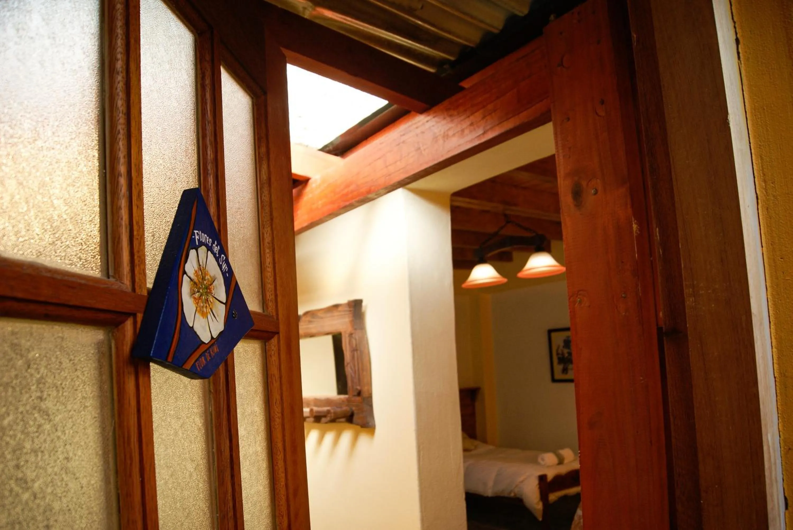 Living room in Hospedaje Flores del Sur