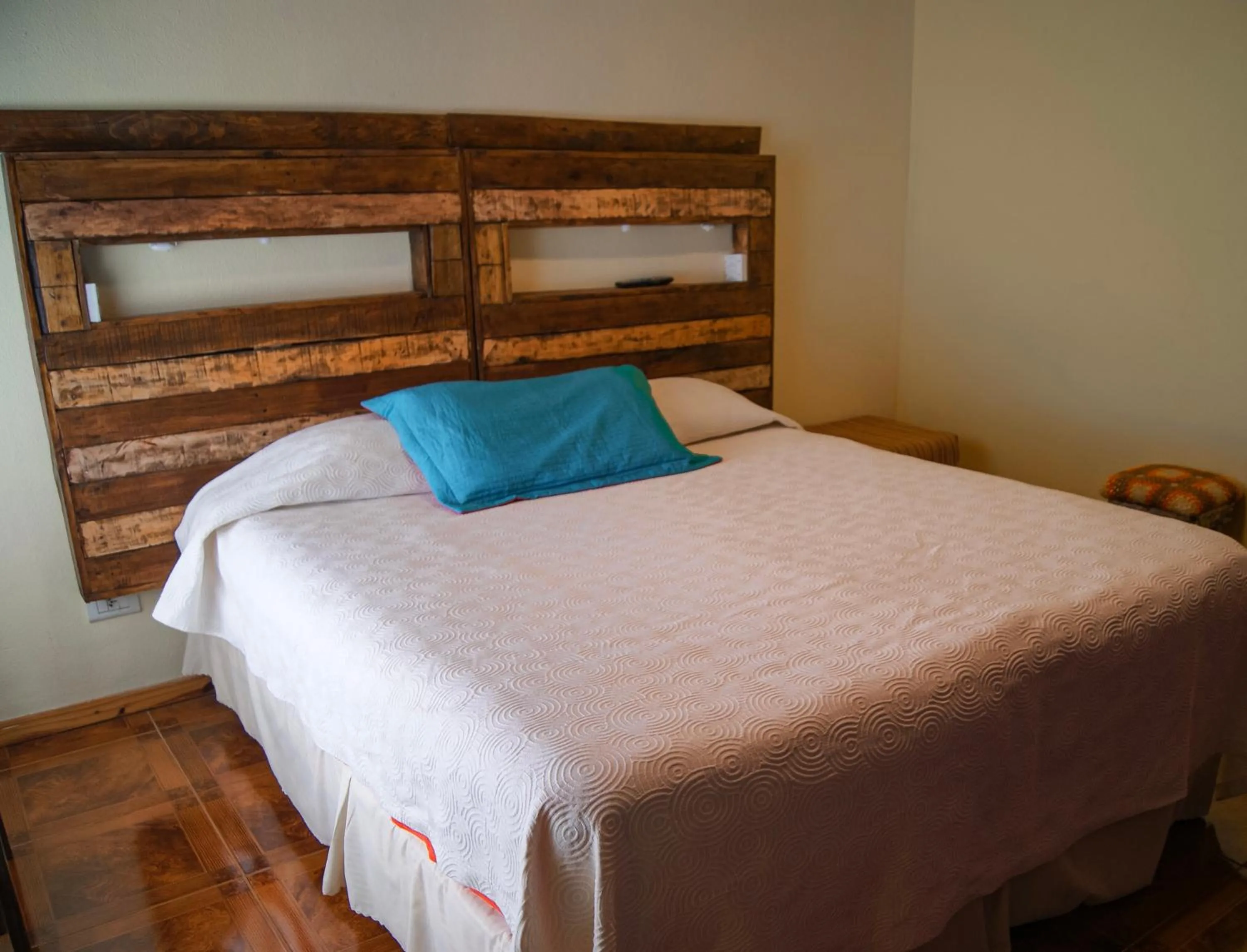 Bed in Hospedaje Flores del Sur