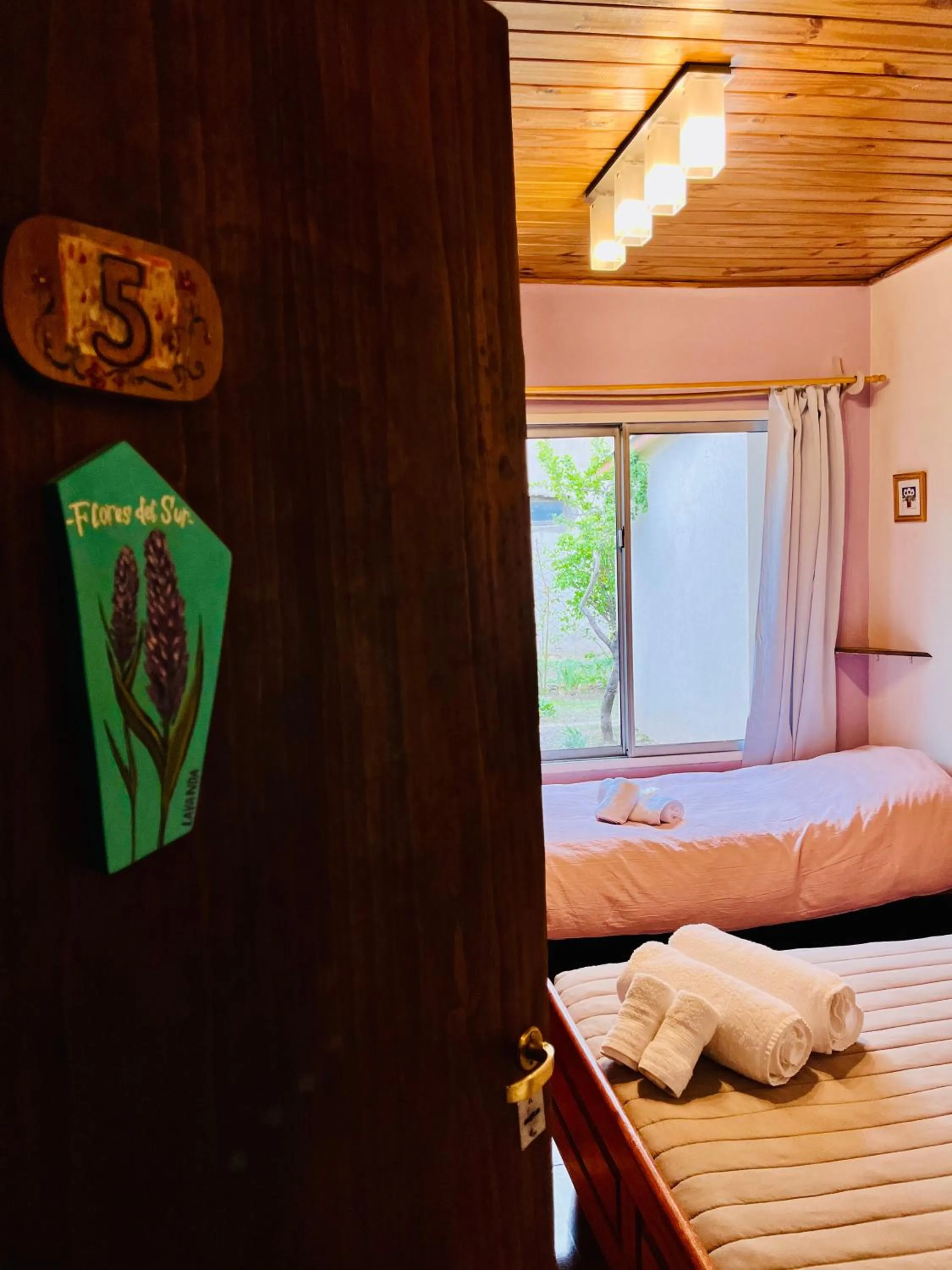 Photo of the whole room, Bed in Hospedaje Flores del Sur