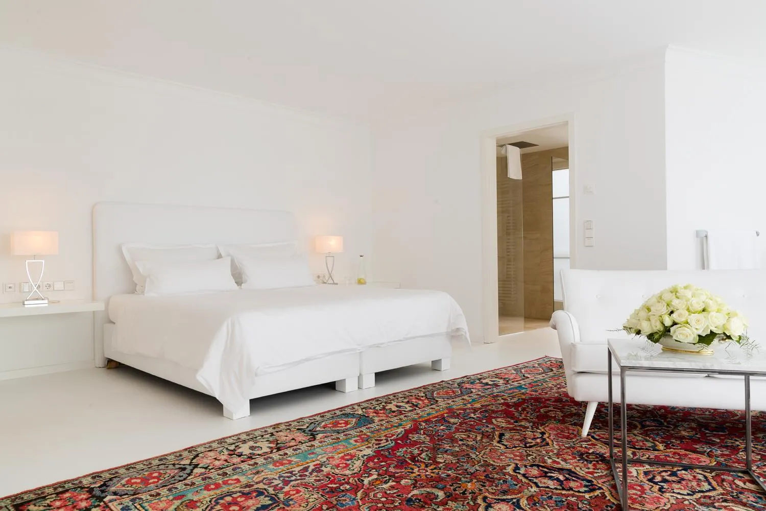 Bed in Hotel Villa Seeschau - Adults only