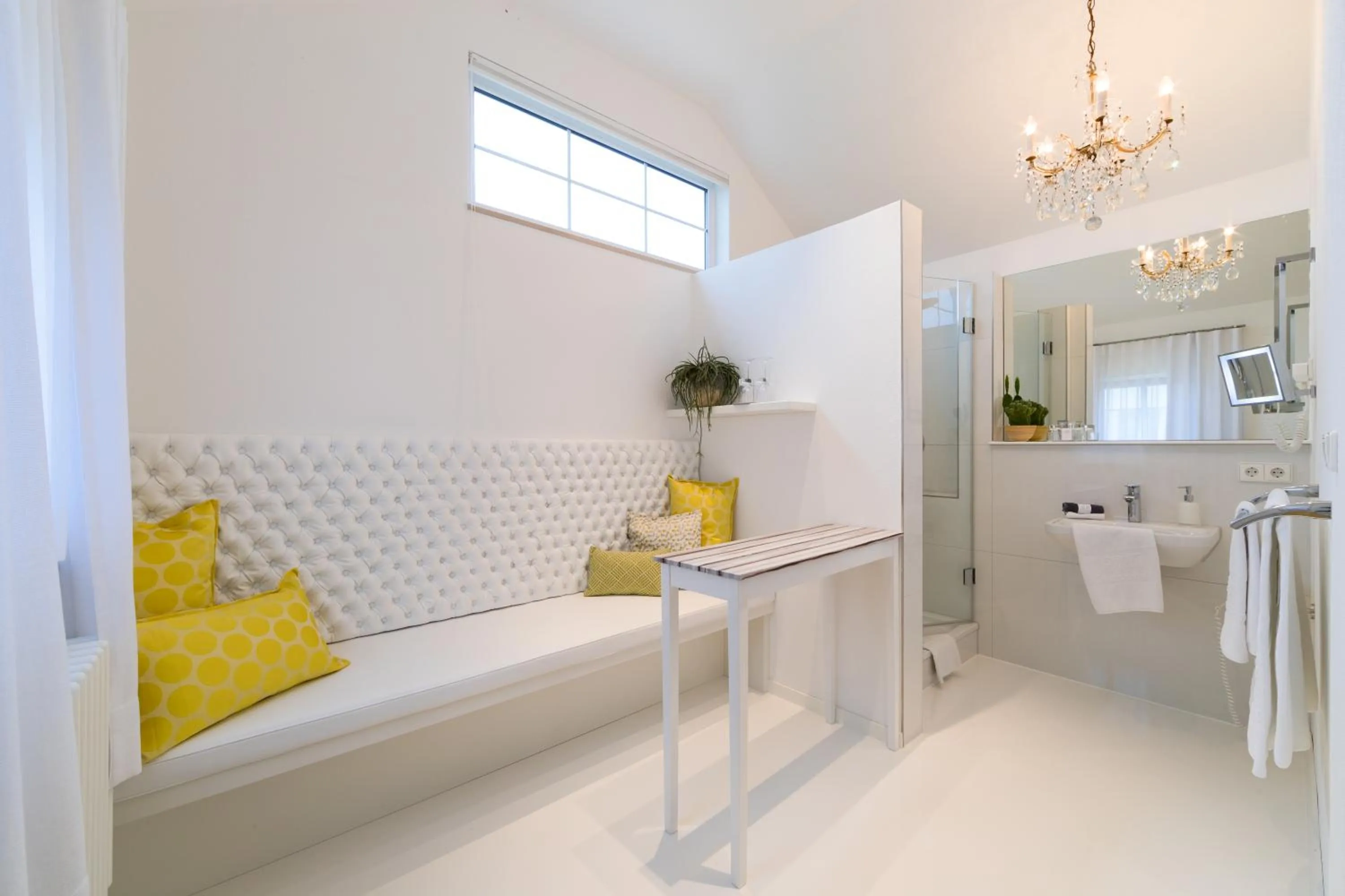 Seating area in Hotel Villa Seeschau - Adults only