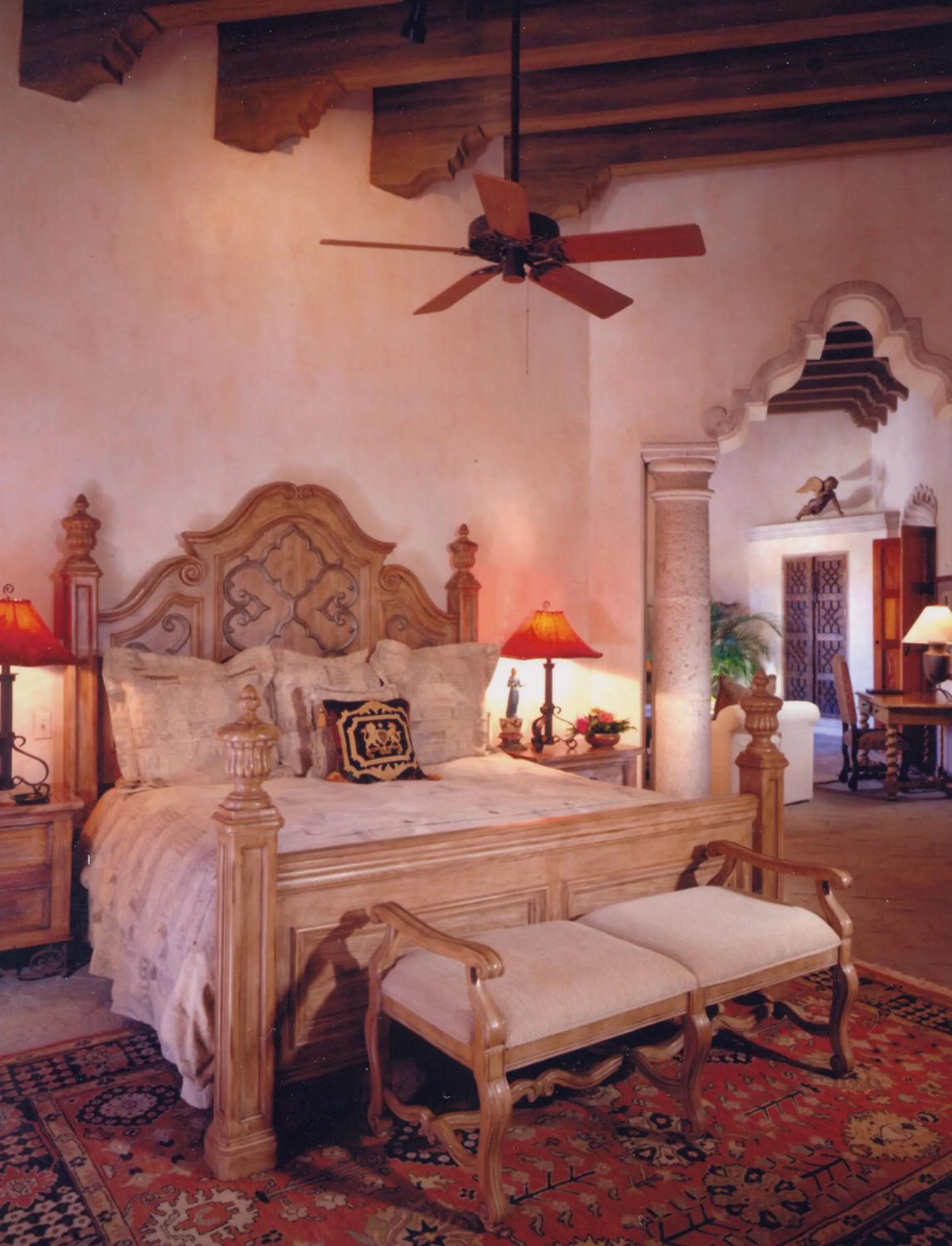 Bed in Hacienda de los Santos