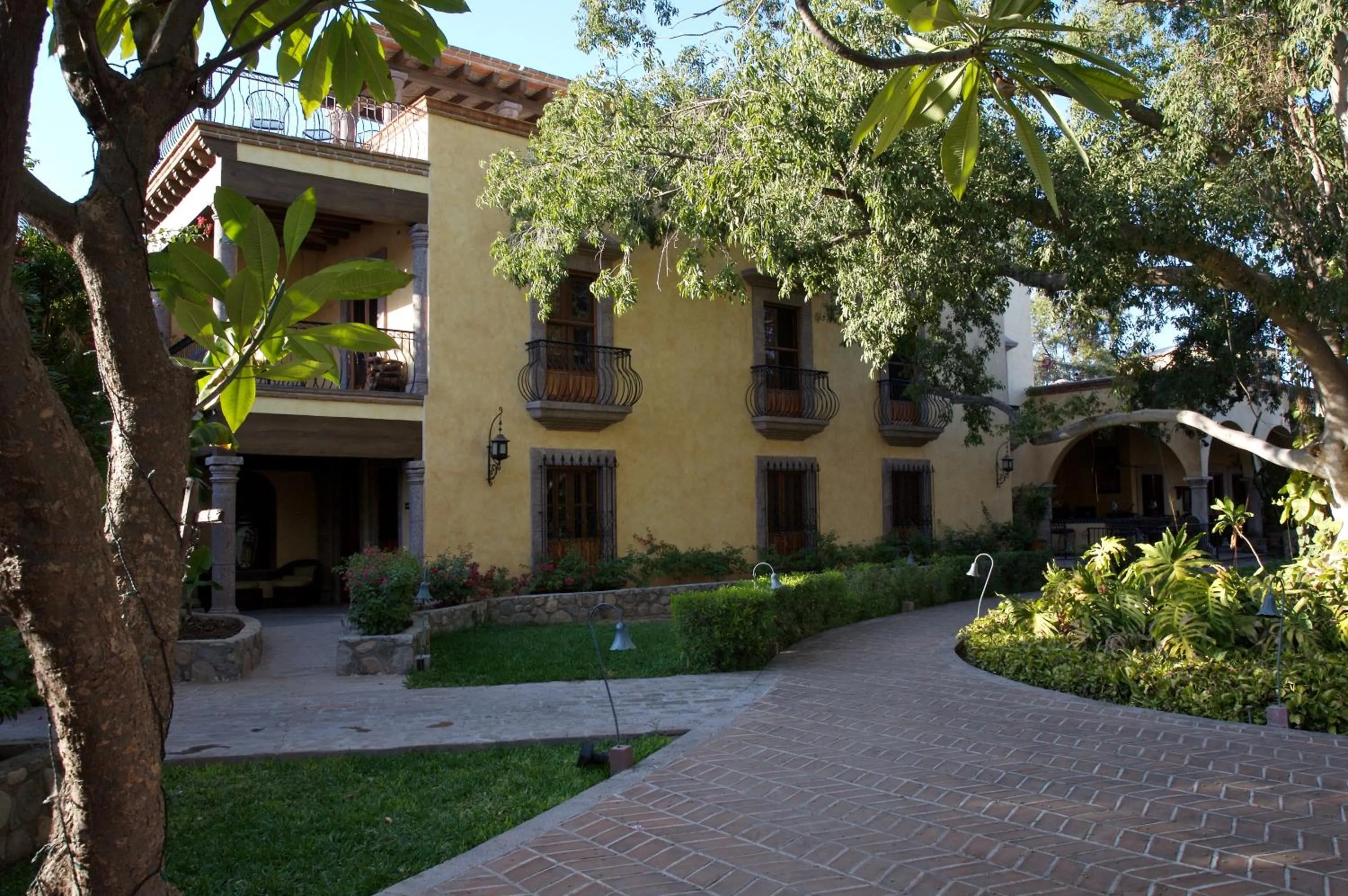Garden in Hacienda de los Santos