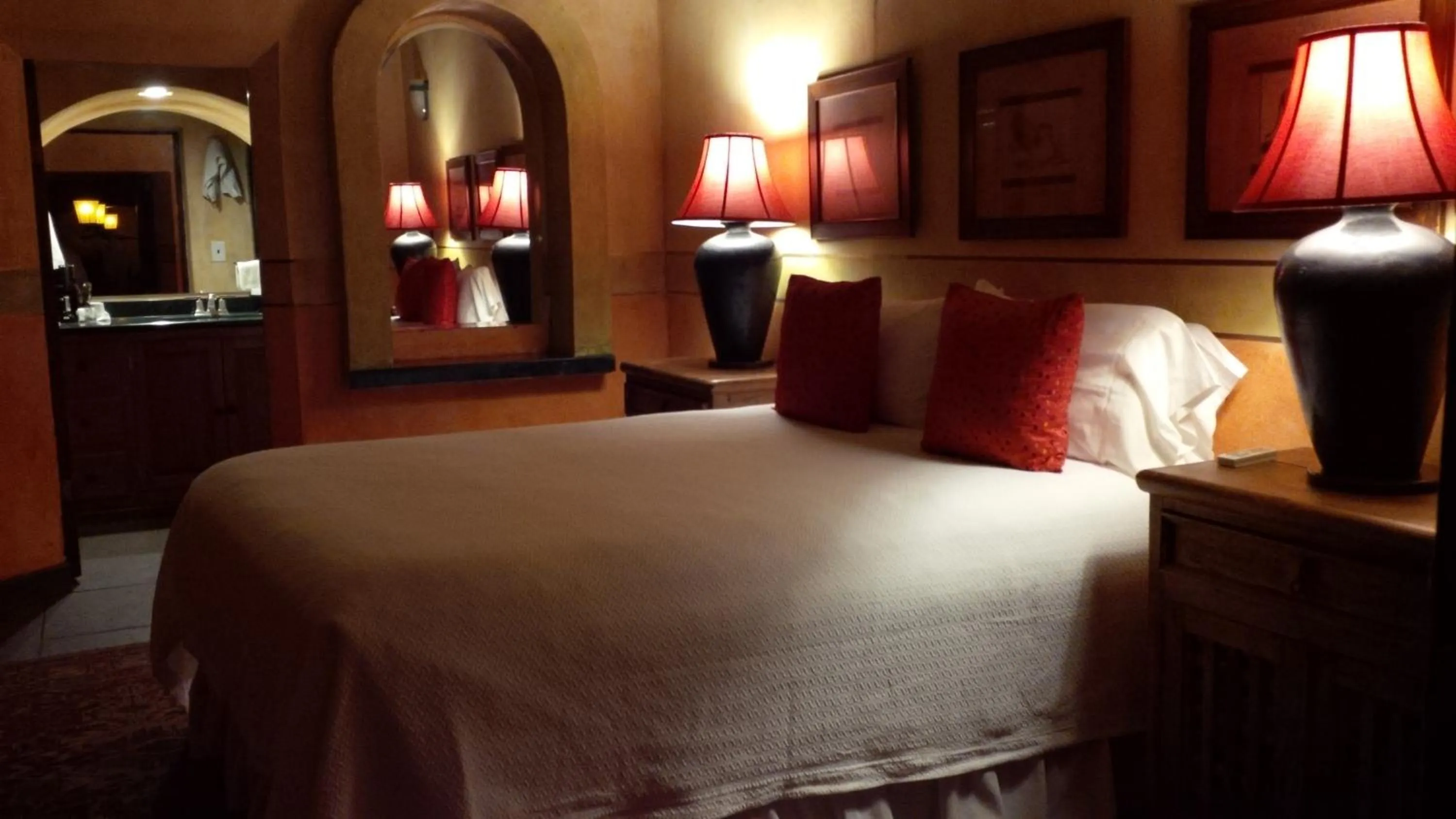 Bedroom, Bed in Hacienda de los Santos