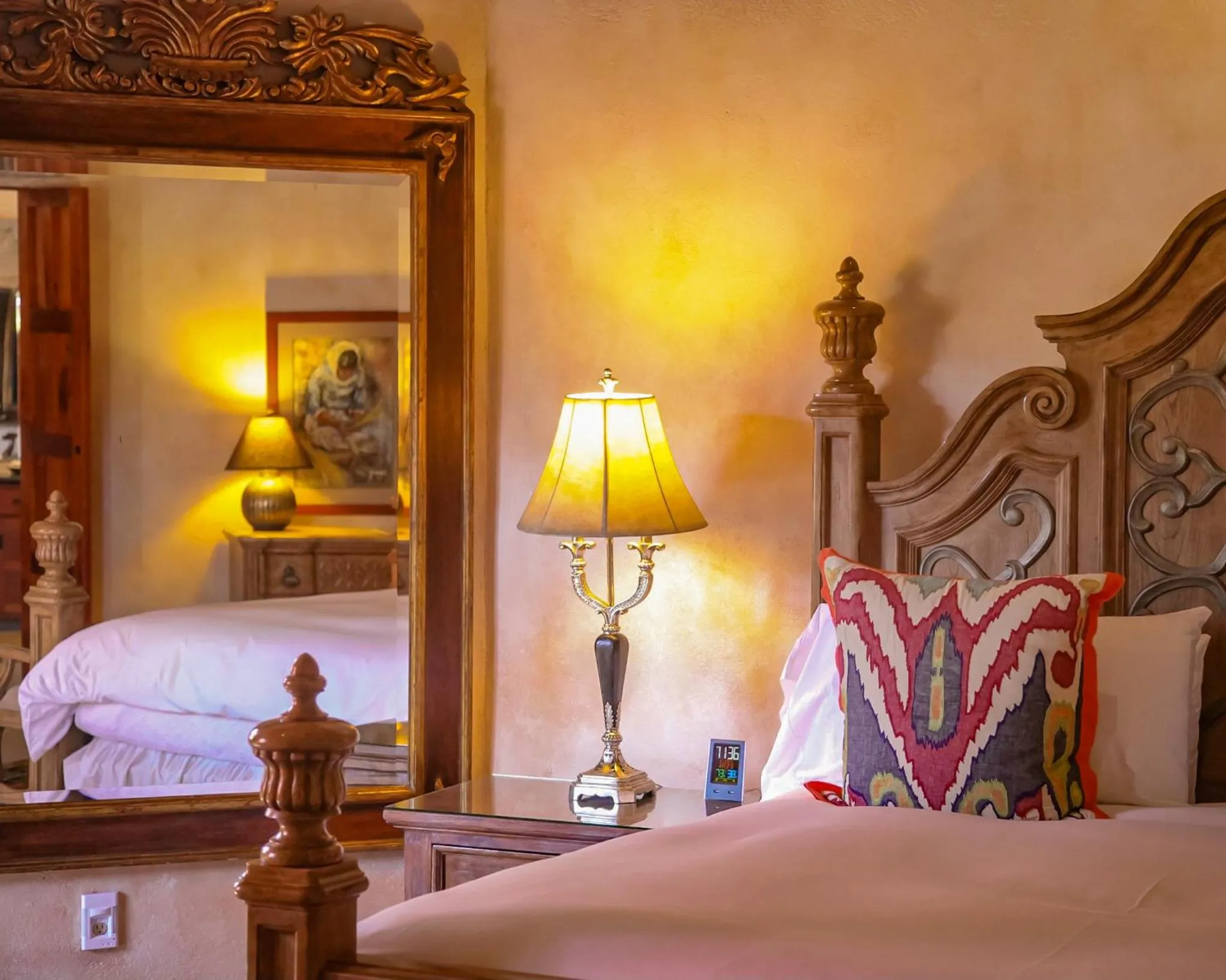 Bed in Hacienda de los Santos