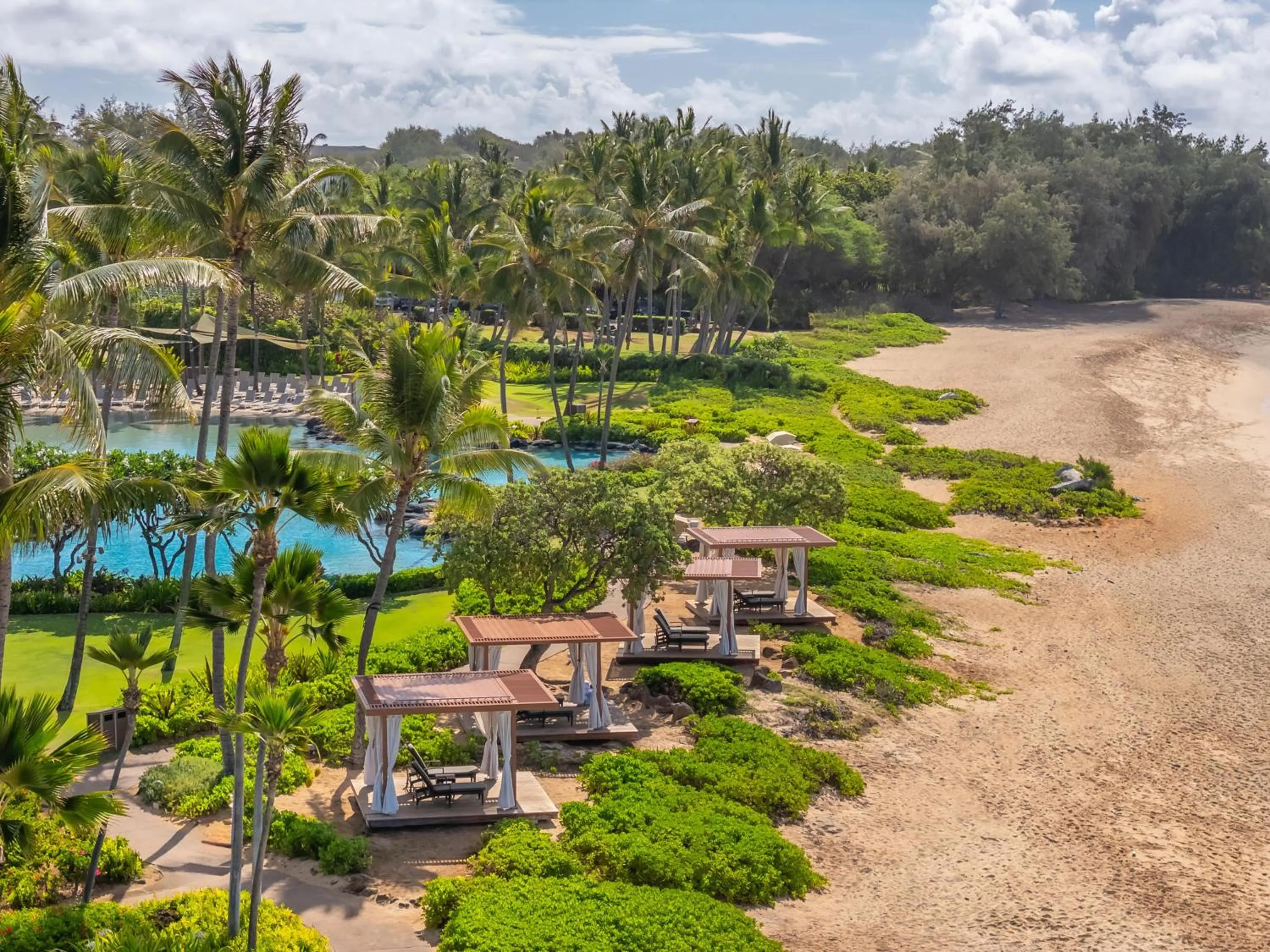 Beach in Grand Hyatt Kauai Resort & Spa