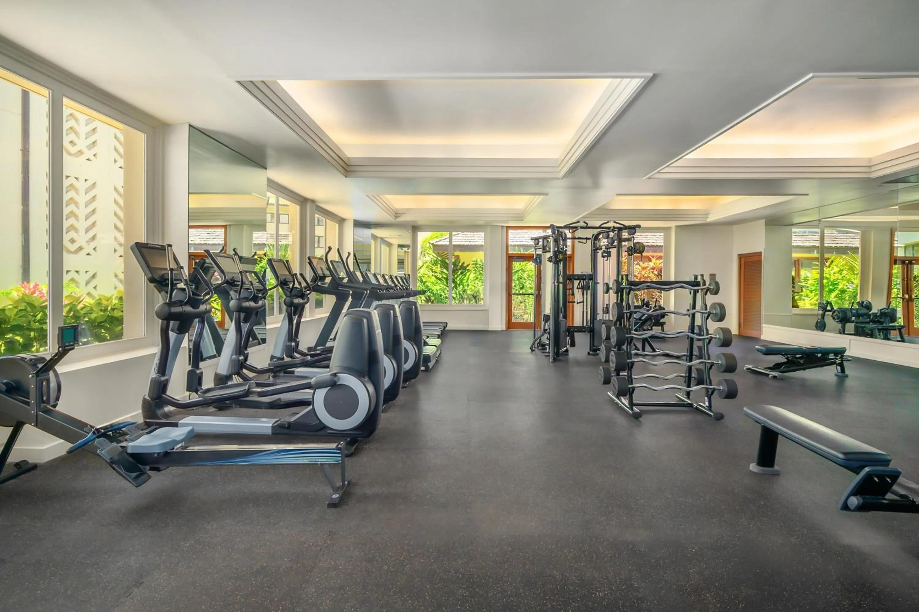 Fitness centre/facilities in Grand Hyatt Kauai Resort & Spa