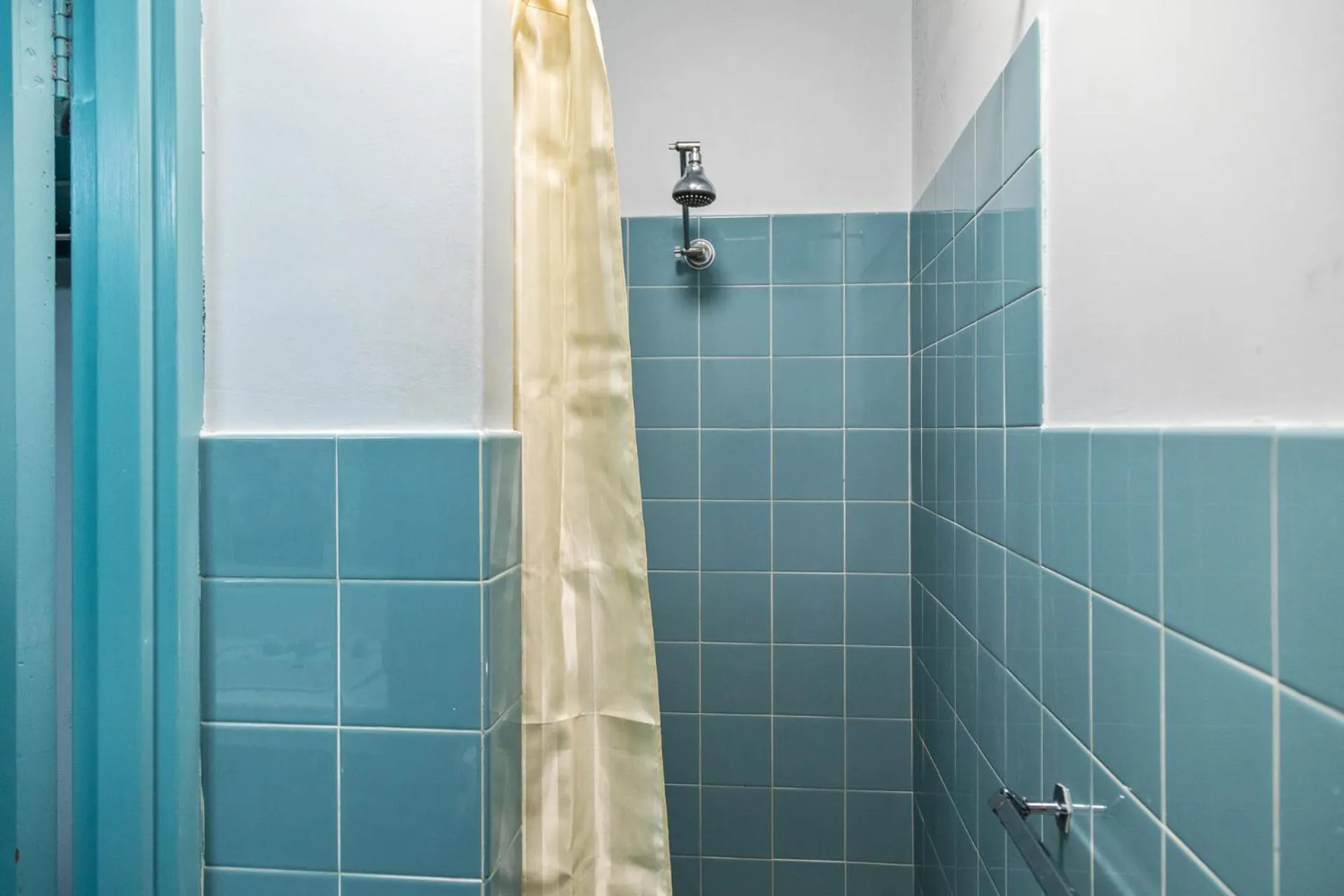 Shower in Red Carpet Motel