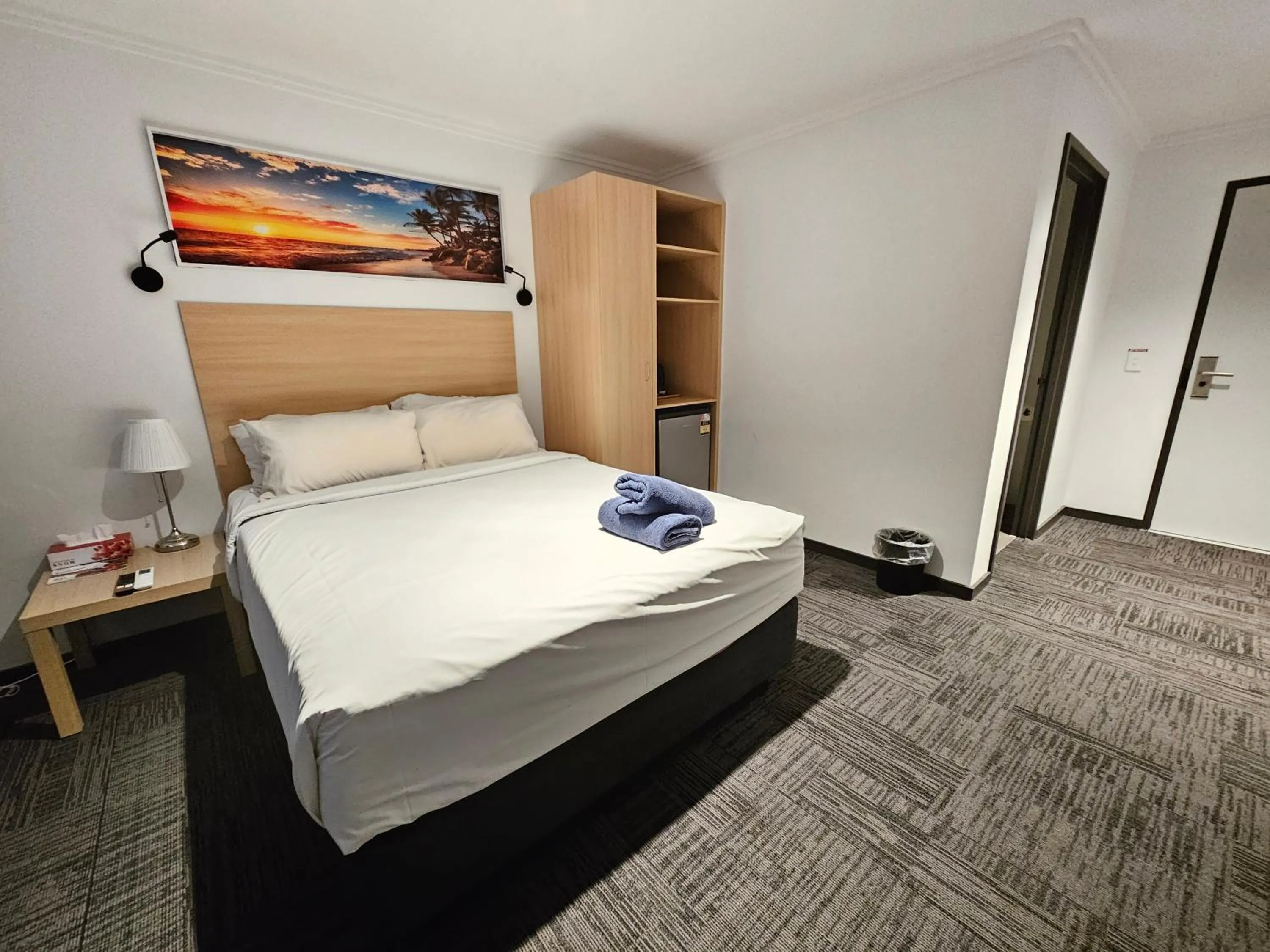 Bed in Econo Lodge Rivervale