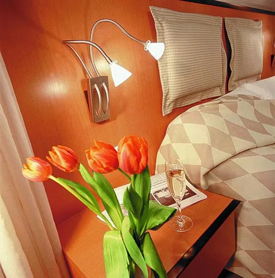 Decorative detail, Bed in Hotel am Rathaus