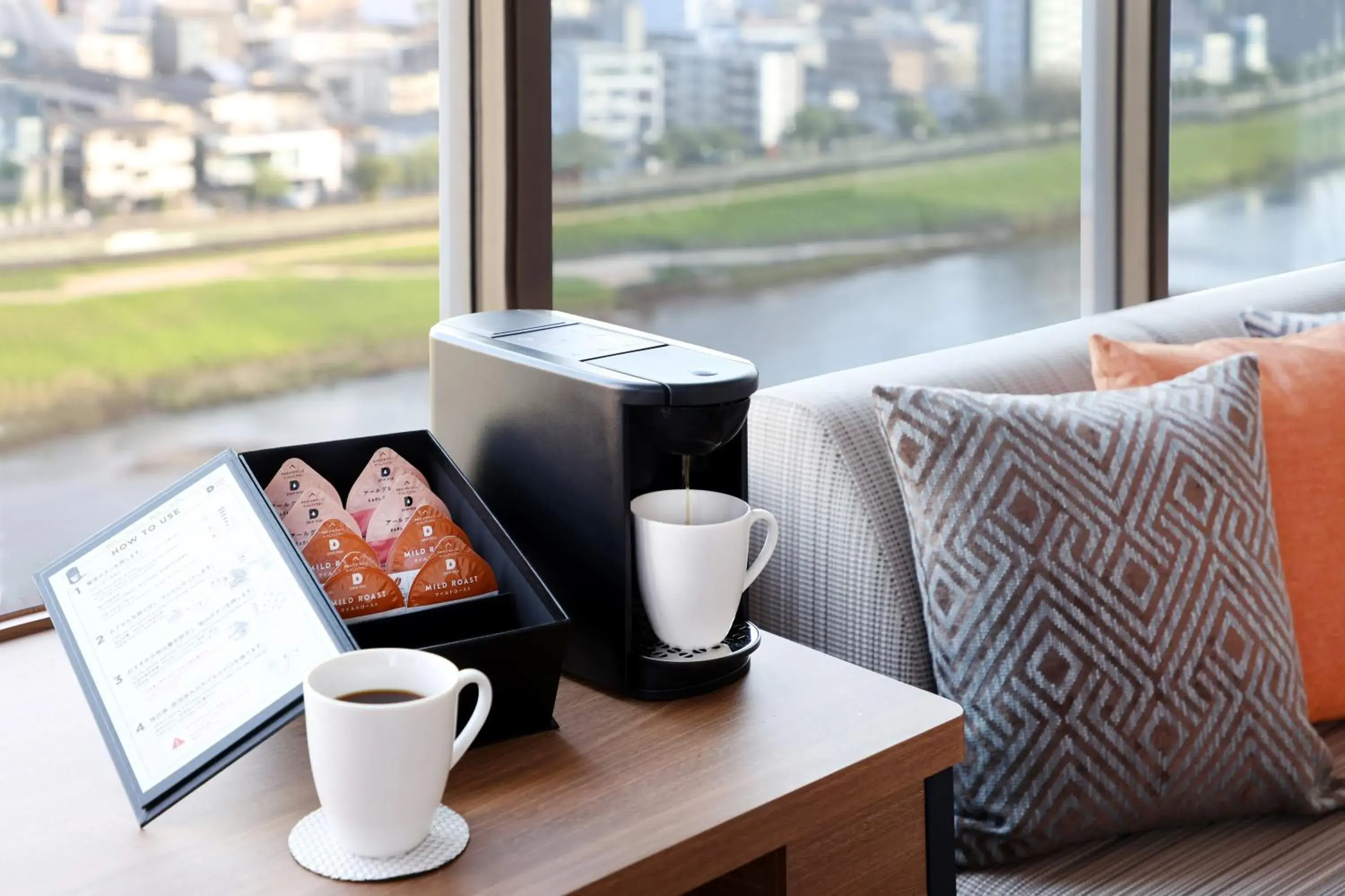 River view in HOTEL MYSTAYS Kumamoto Riverside River view in HOTEL MYSTAYS Kumamoto Riverside