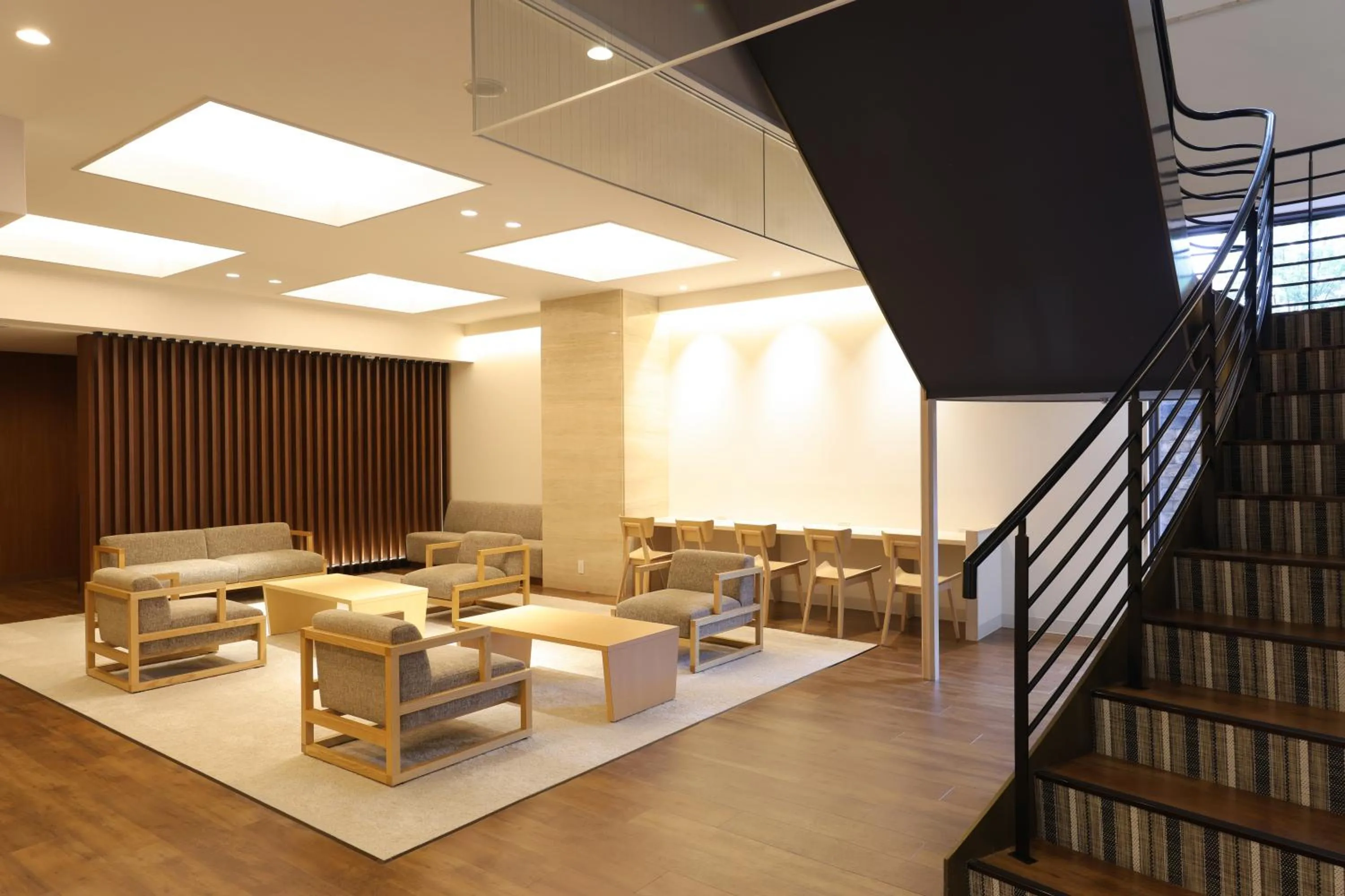 Lobby or reception in HOTEL MYSTAYS Kumamoto Riverside