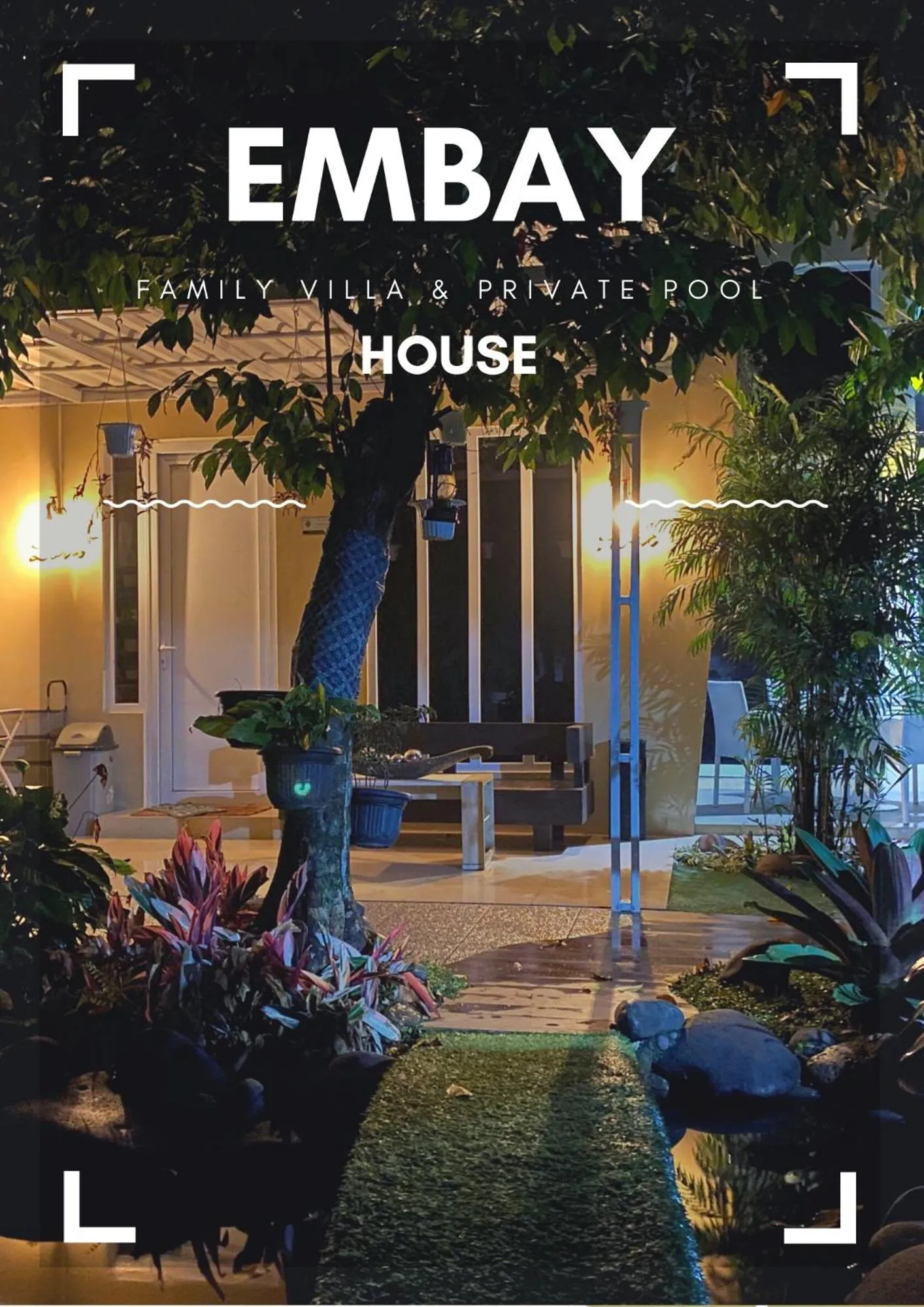 Garden view in Embay House & Private Pool