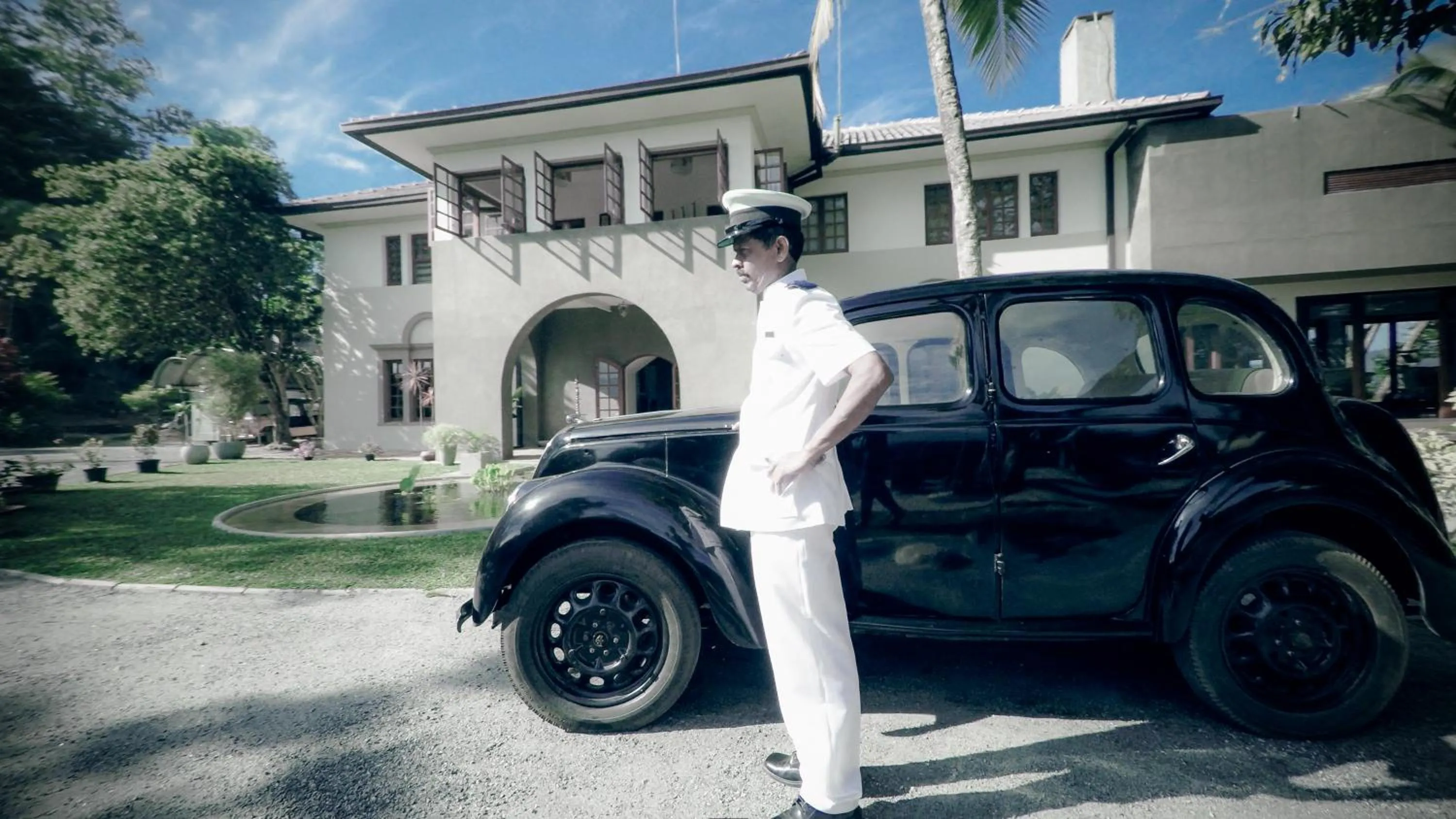 Bird's eye view in The Elephant Stables