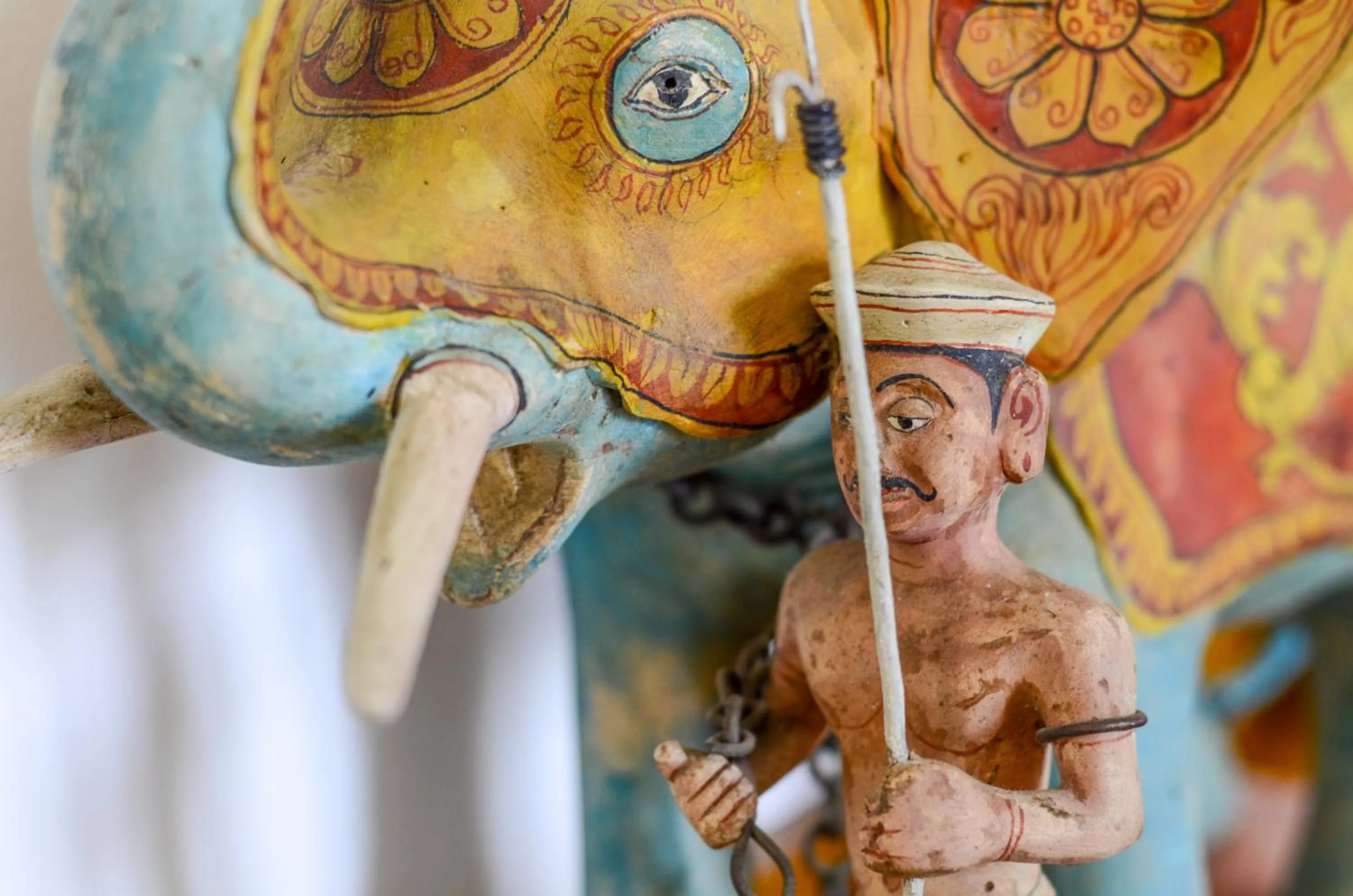 Decorative detail in The Elephant Stables