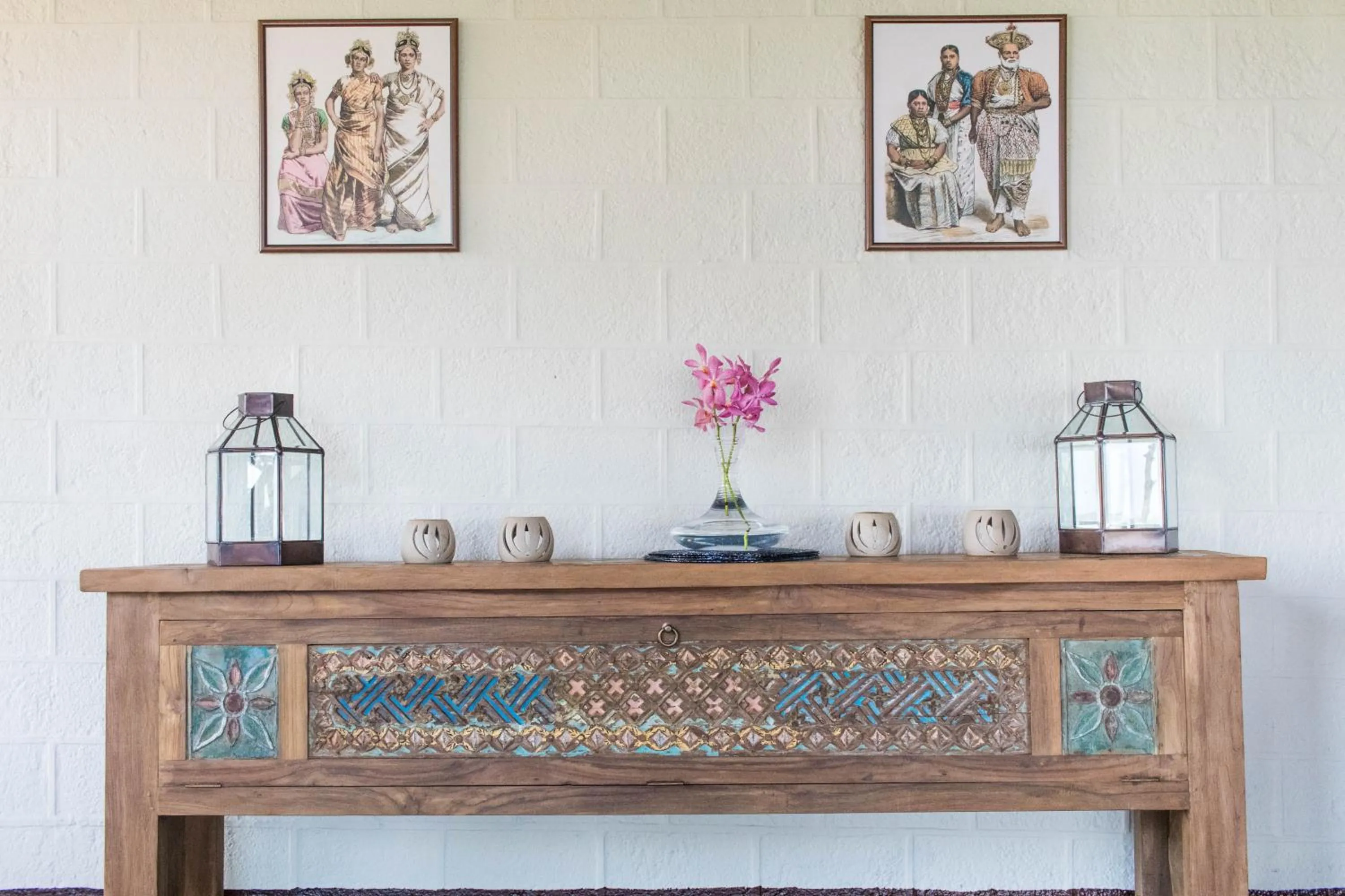 Decorative detail in The Elephant Stables