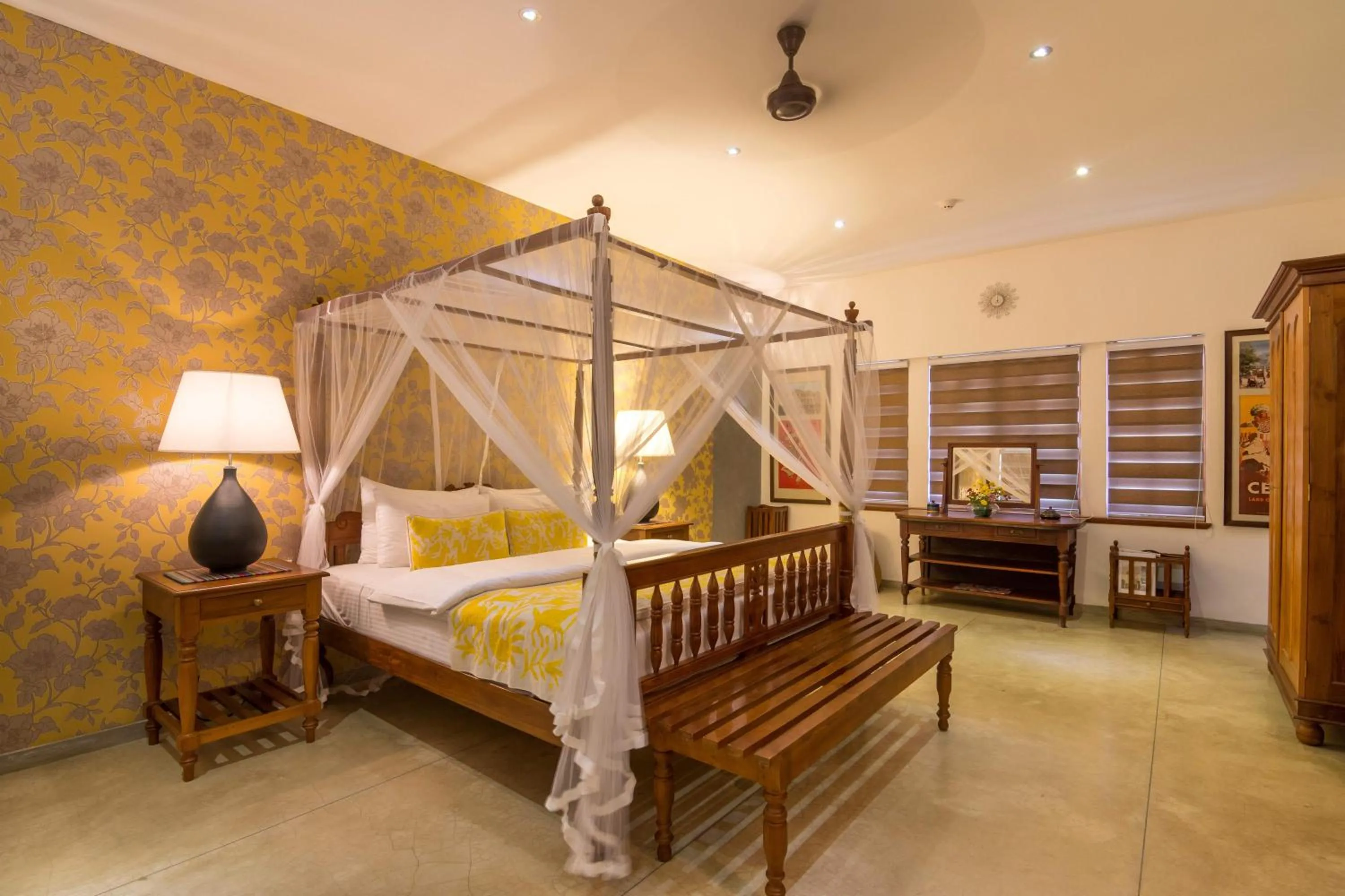 Photo of the whole room, Bed in The Elephant Stables