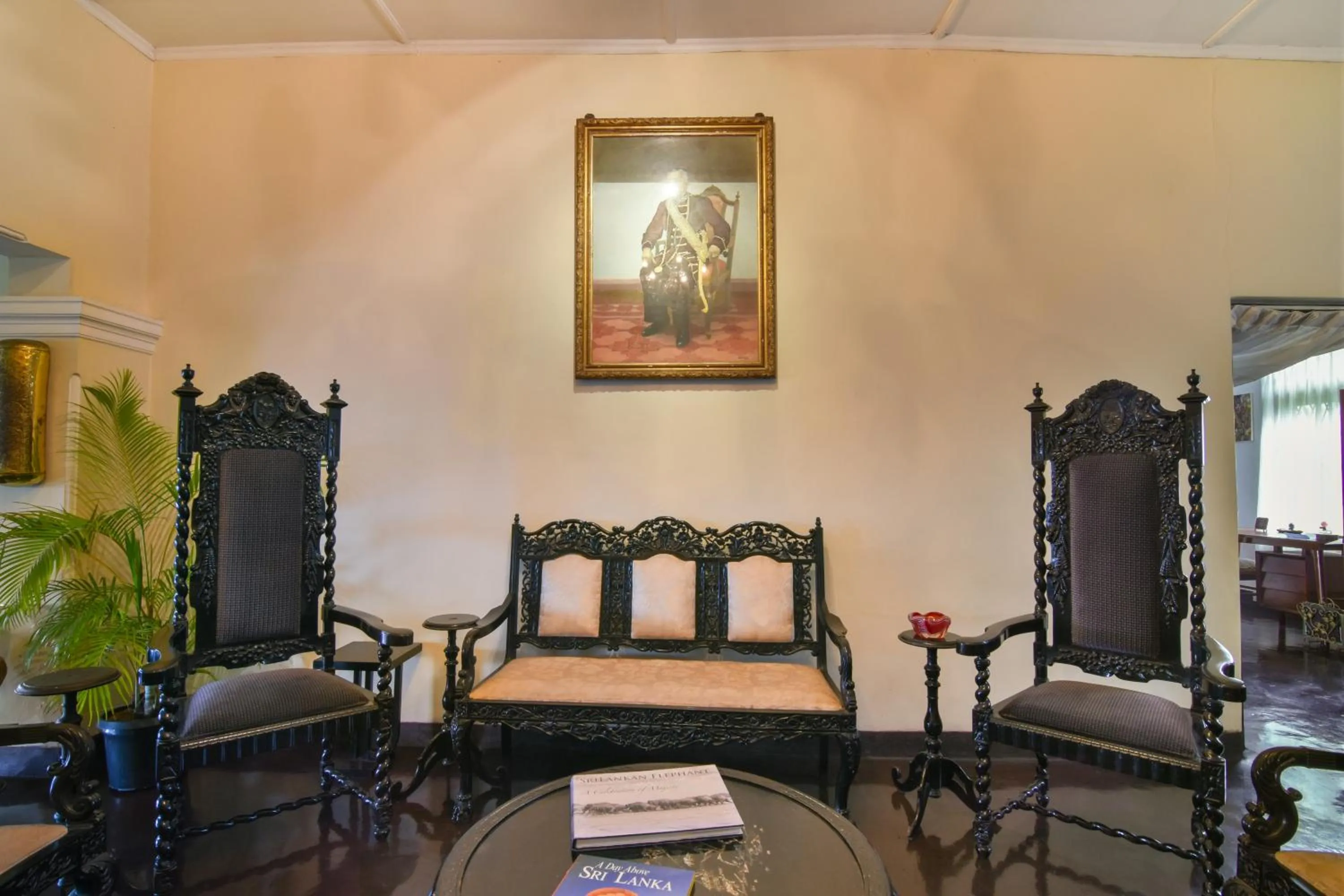 Living room in The Elephant Stables