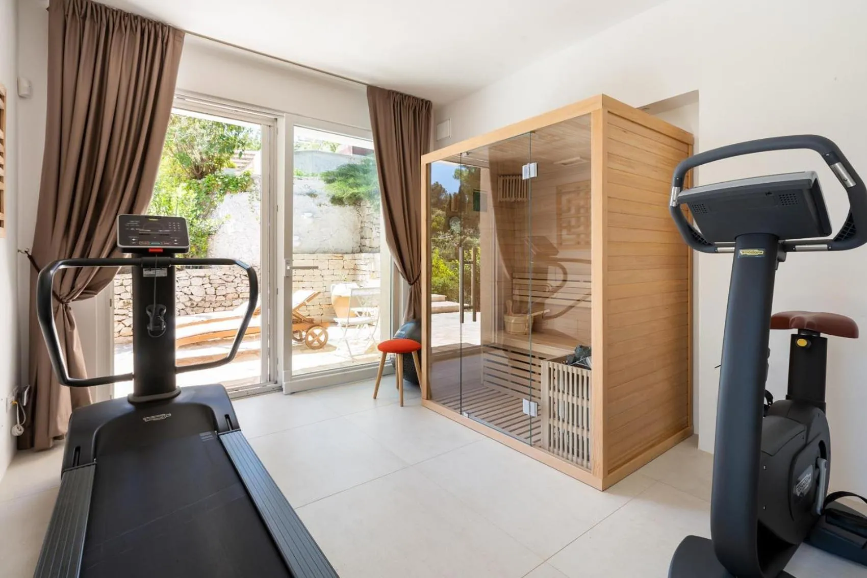 Fitness centre/facilities in Villa Lemorè