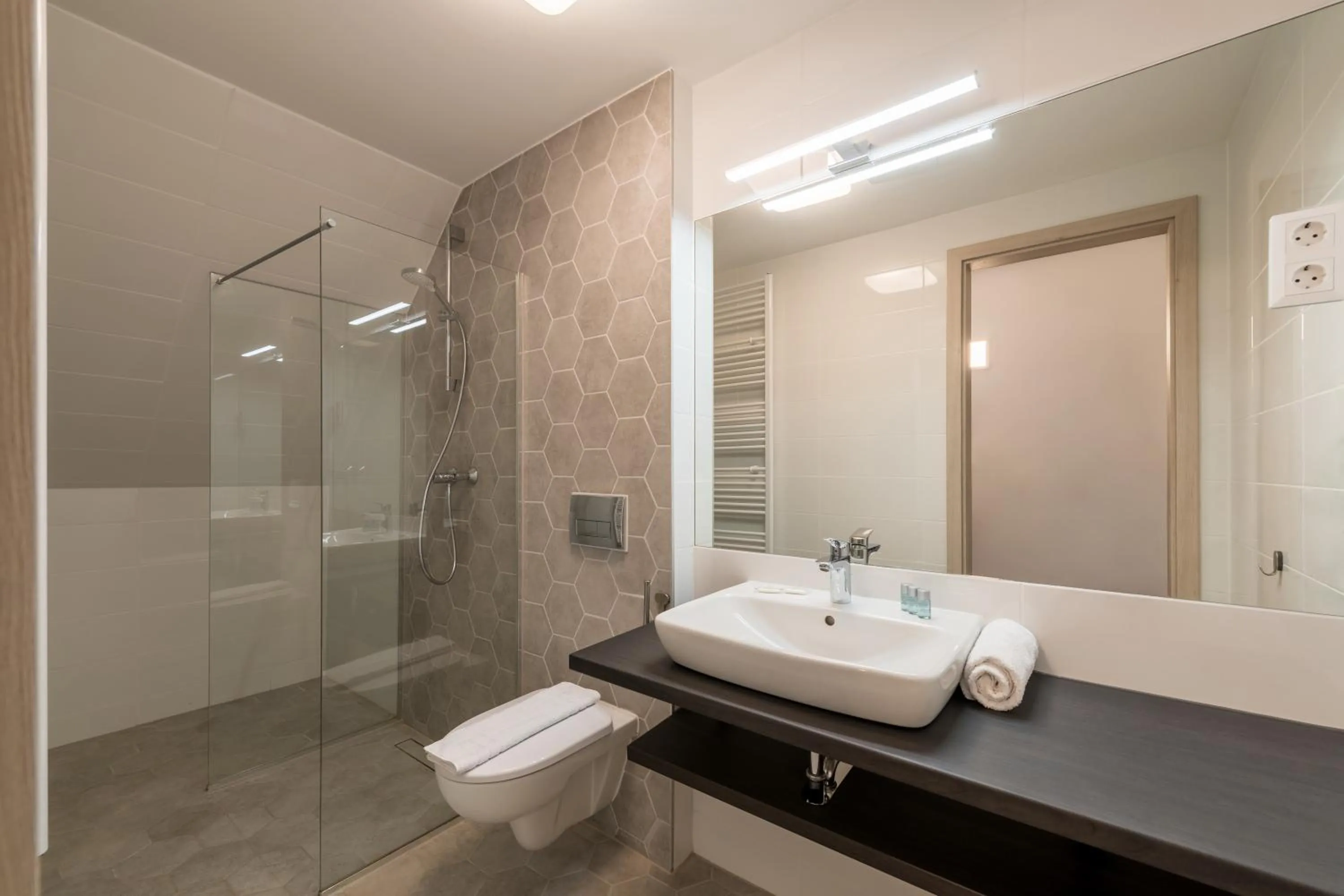 Shower in Fibula Residence Hotel & Wellness - Adults Only